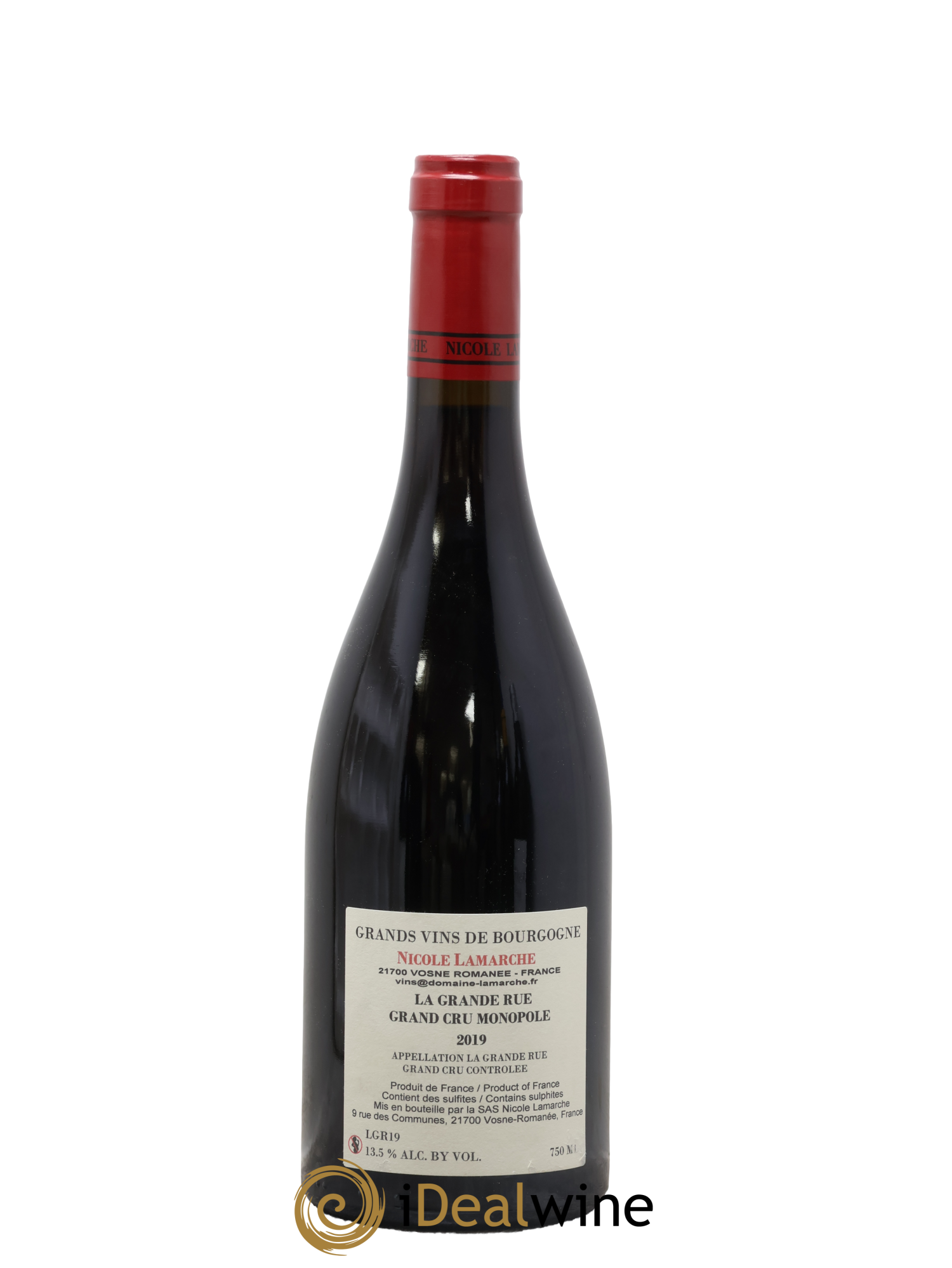 La Grande Rue Grand Cru Lamarche (Domaine) 2019 - Lot de 1 bouteille - 1