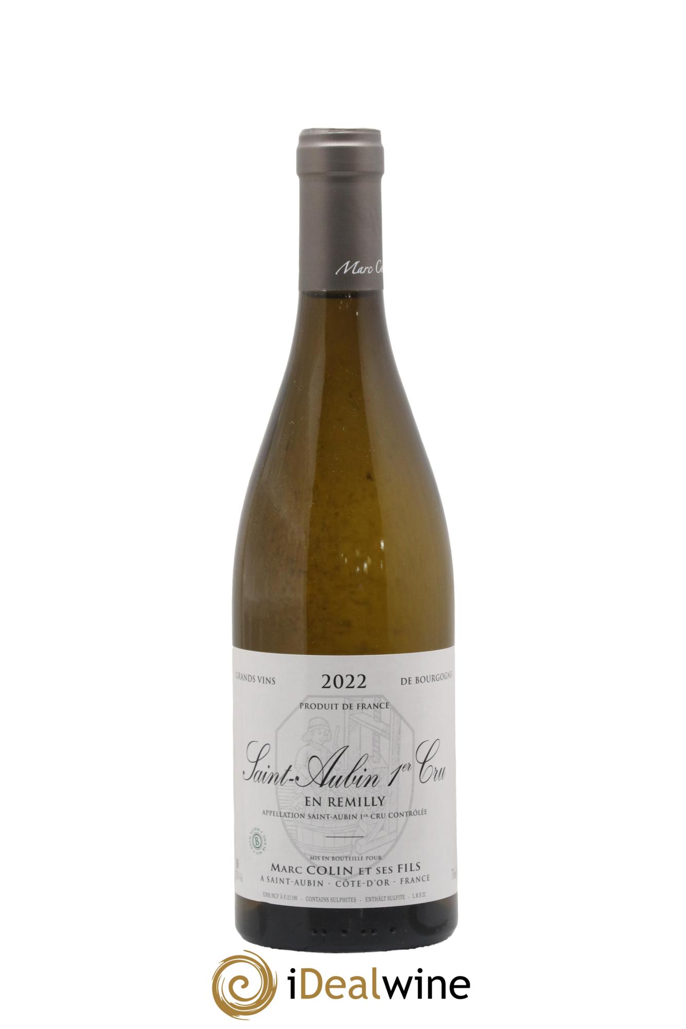 Saint-Aubin 1er Cru En Rémilly Marc Colin & Fils 2022 - Lot de 1 bouteille - 0