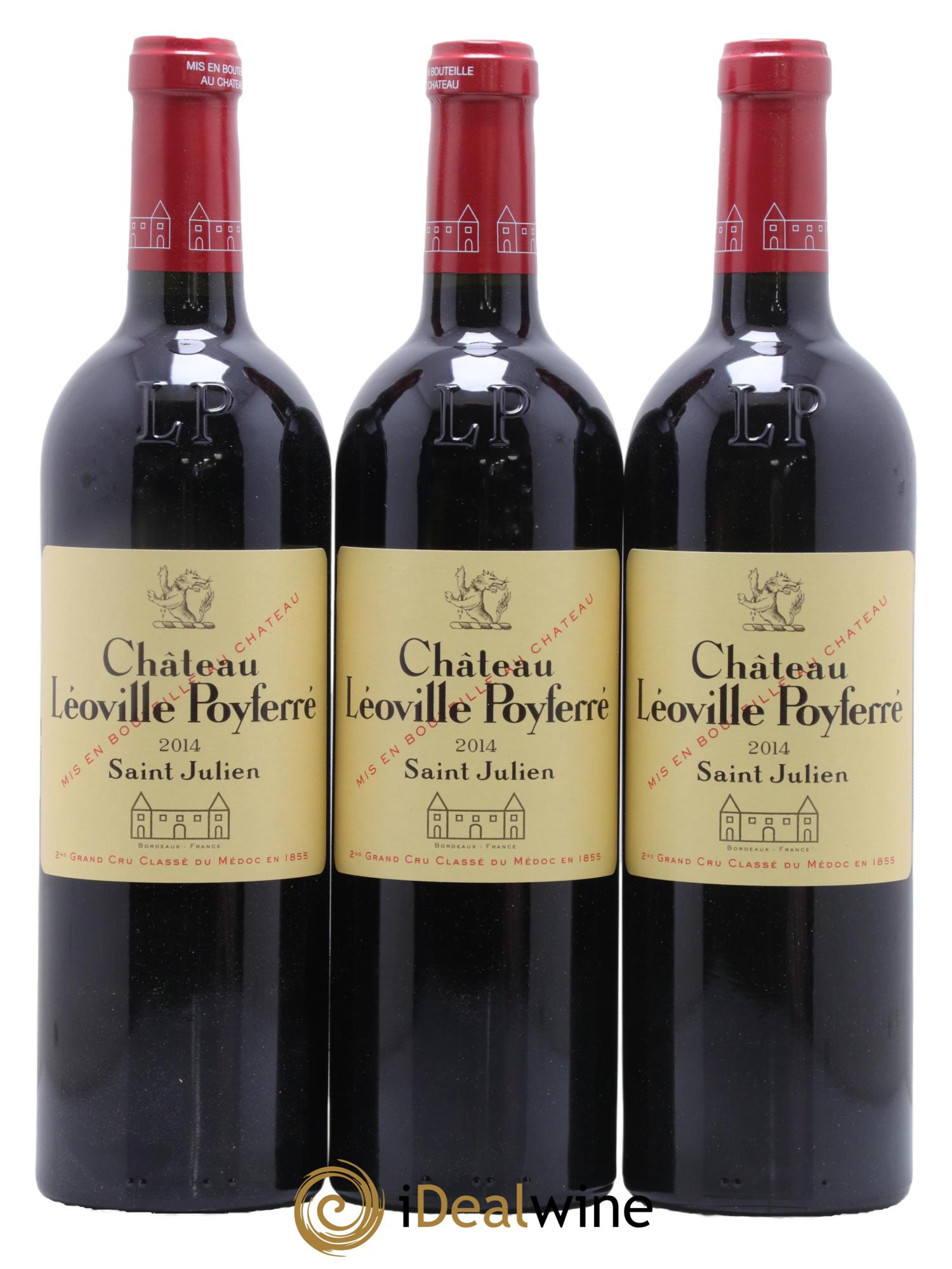 Château Léoville Poyferré 2ème Grand Cru Classé 2014 - Lot de 6 bouteilles - 2