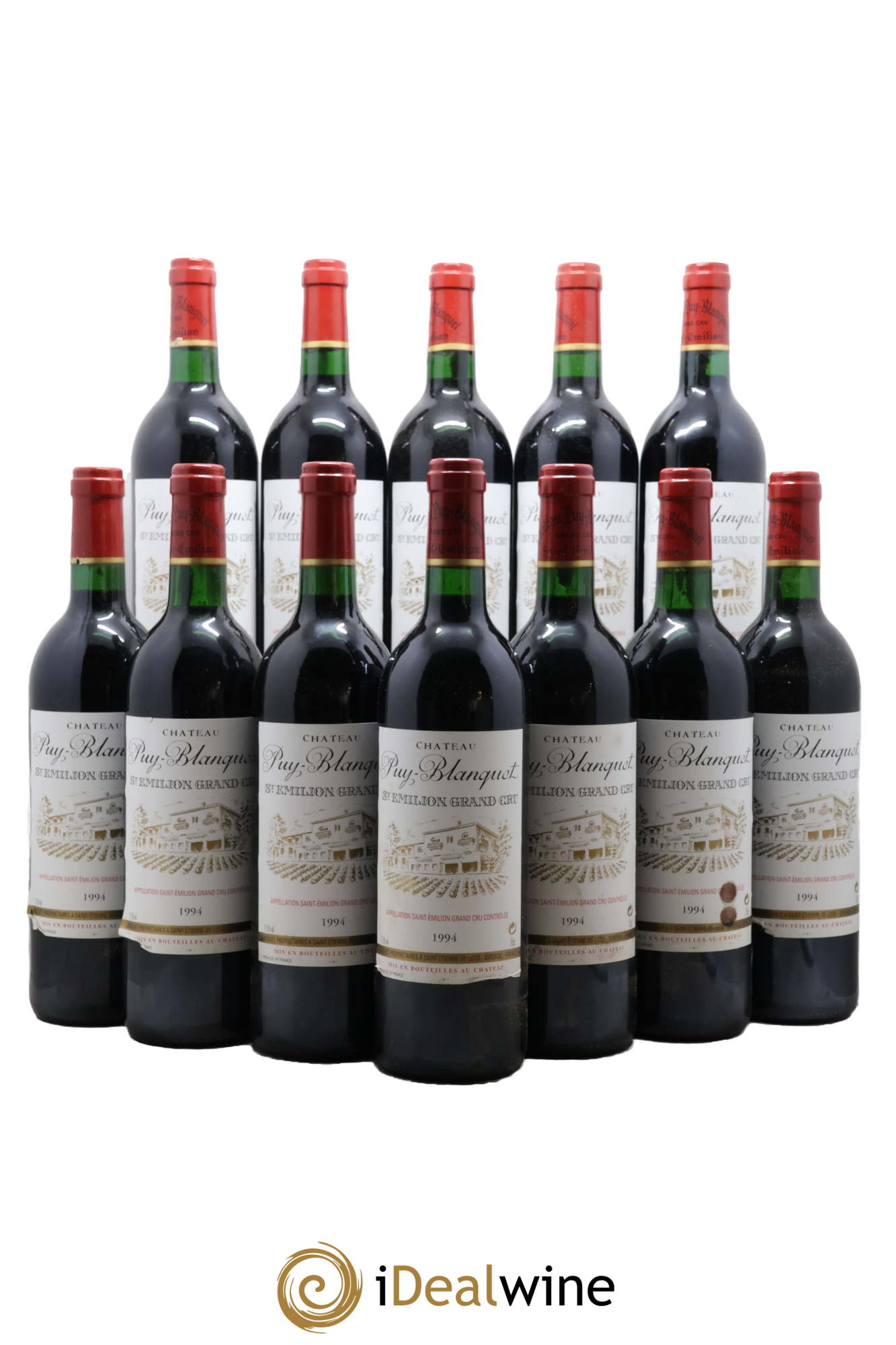 Château Puy Blanquet 1994 - Lotto di 12 bottiglie - 0
