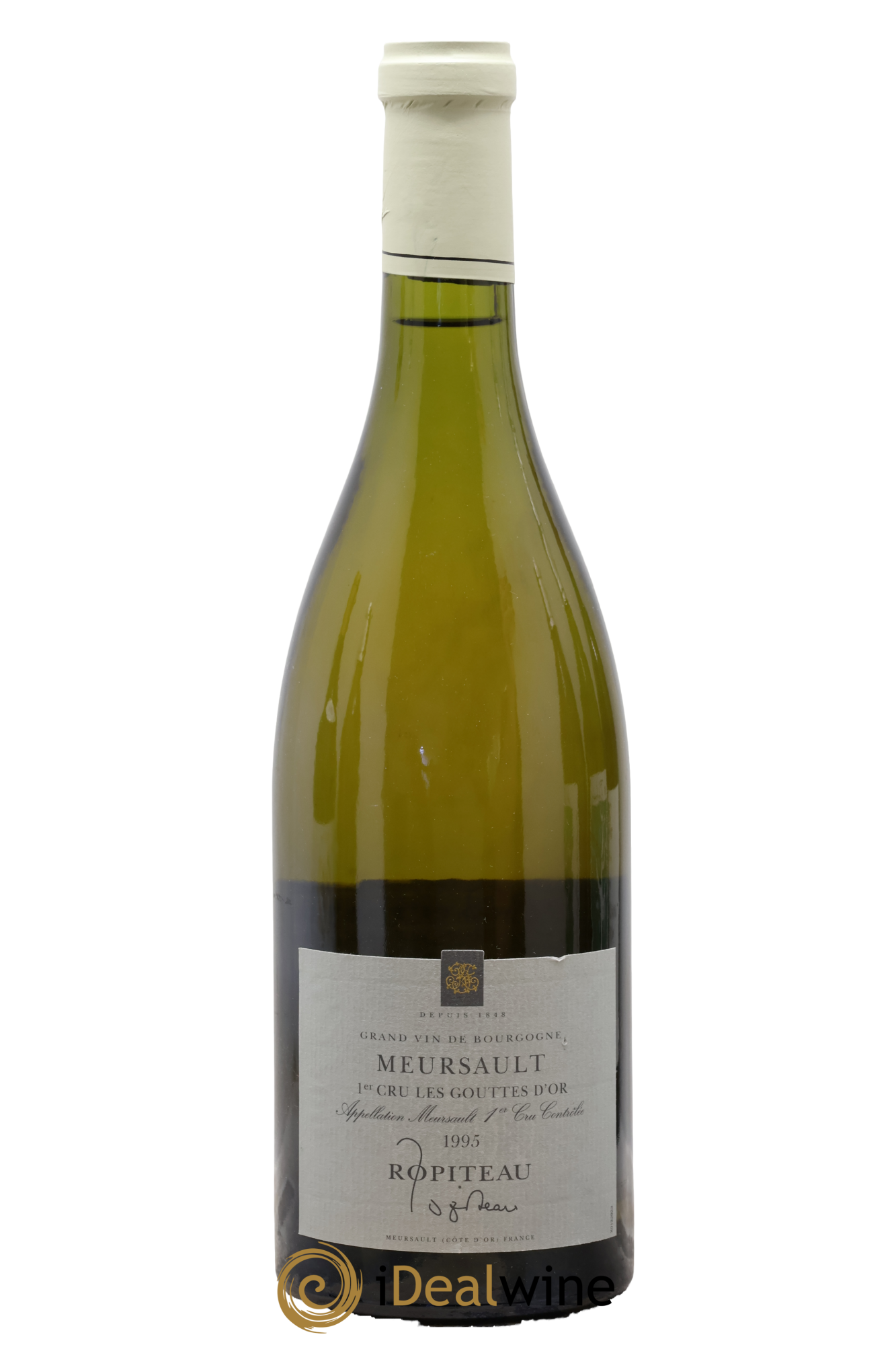 Meursault 1er Cru Les Gouttes D'Or Ropiteau Freres 1995 - Lot de 1 bouteille - 0