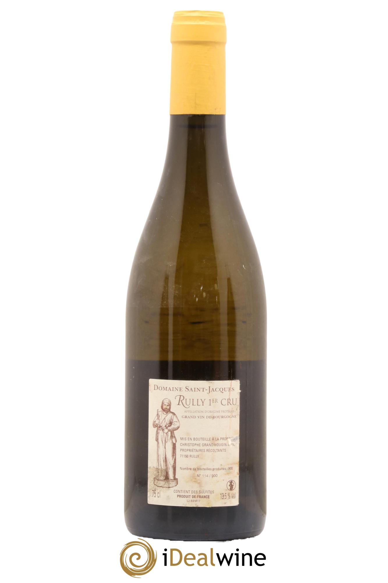 Rully 1er Cru Stellaris Campus Domaine Saint-Jacques 2017 - Lot de 1 bouteille - 1