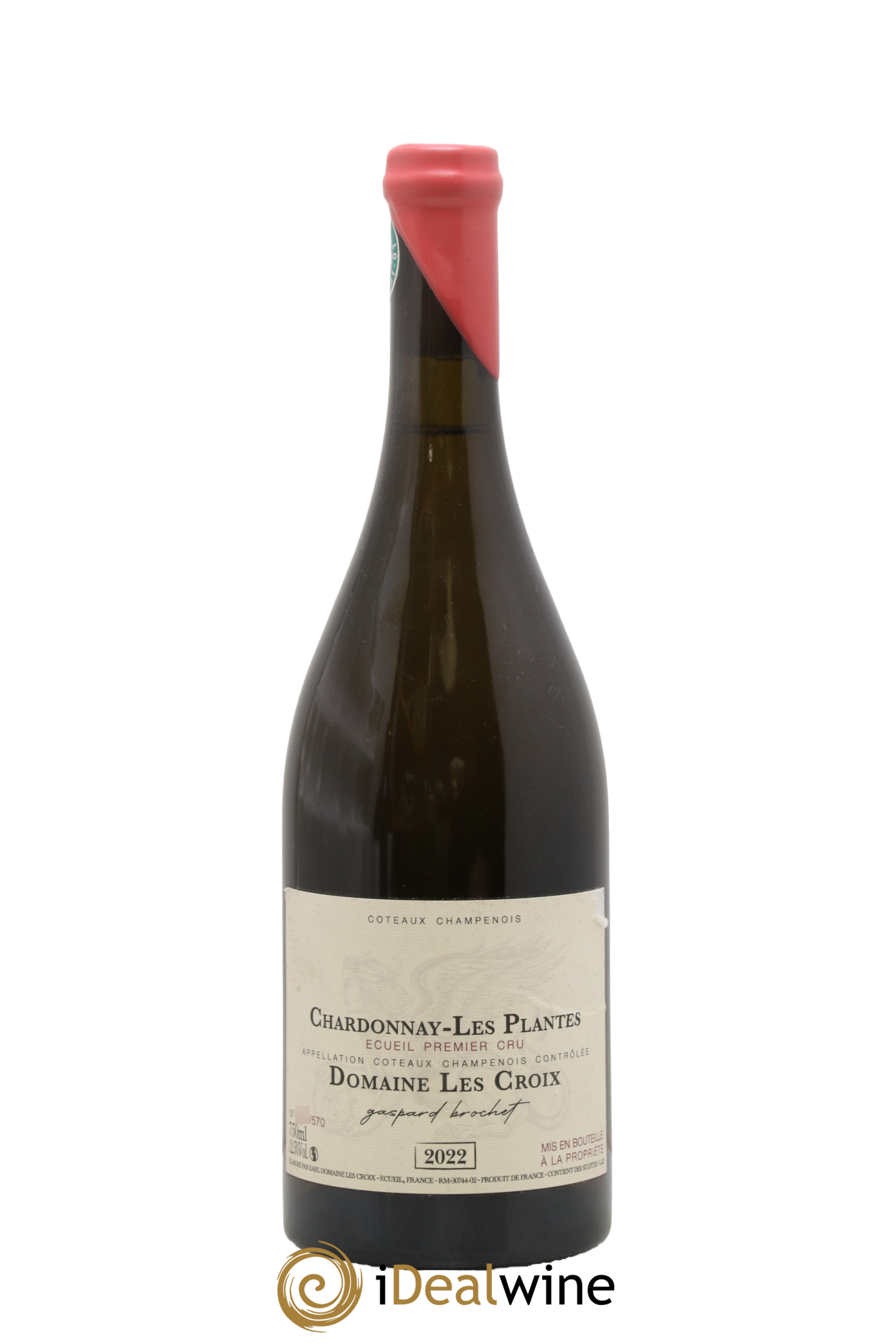 Coteaux Champenois 1Er Cru Les Plantes Domaine Les Croix 2022 - Lot de 1 bouteille - 0