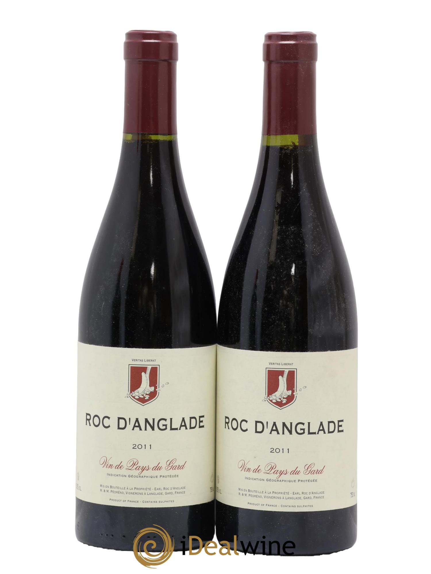 IGP Pays du Gard Roc d'Anglade Rémy Pédréno 2011 - Lot de 2 bouteilles - 0