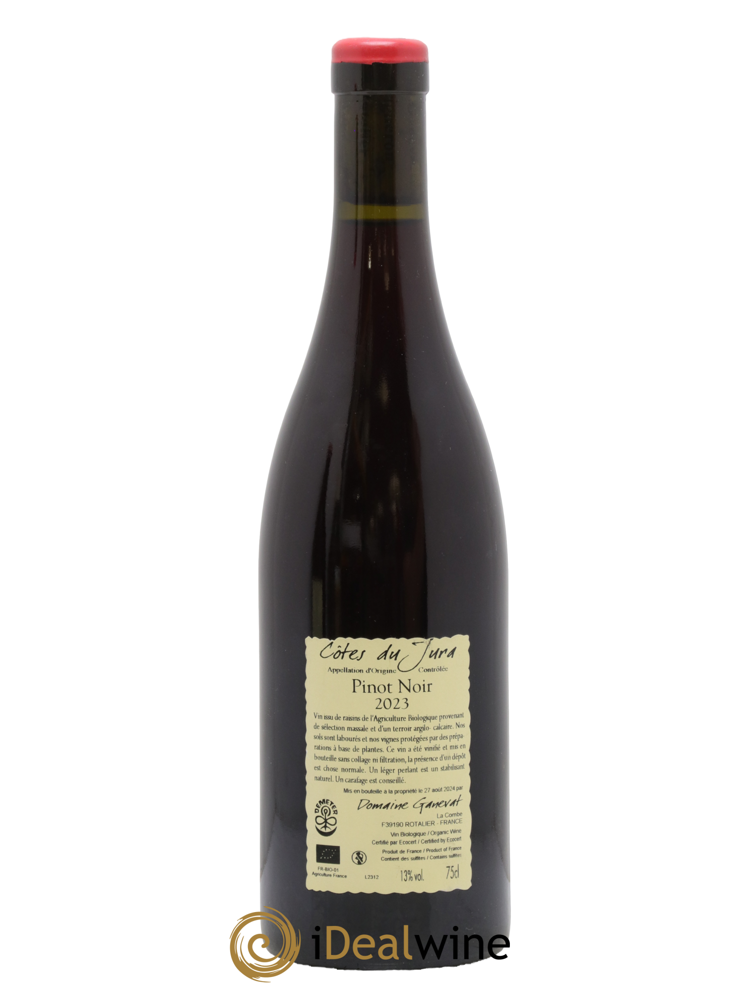 Côtes du Jura Cuvée Julien Jean-François Ganevat (Domaine) 2023 - Lot of 1 bottle - 1