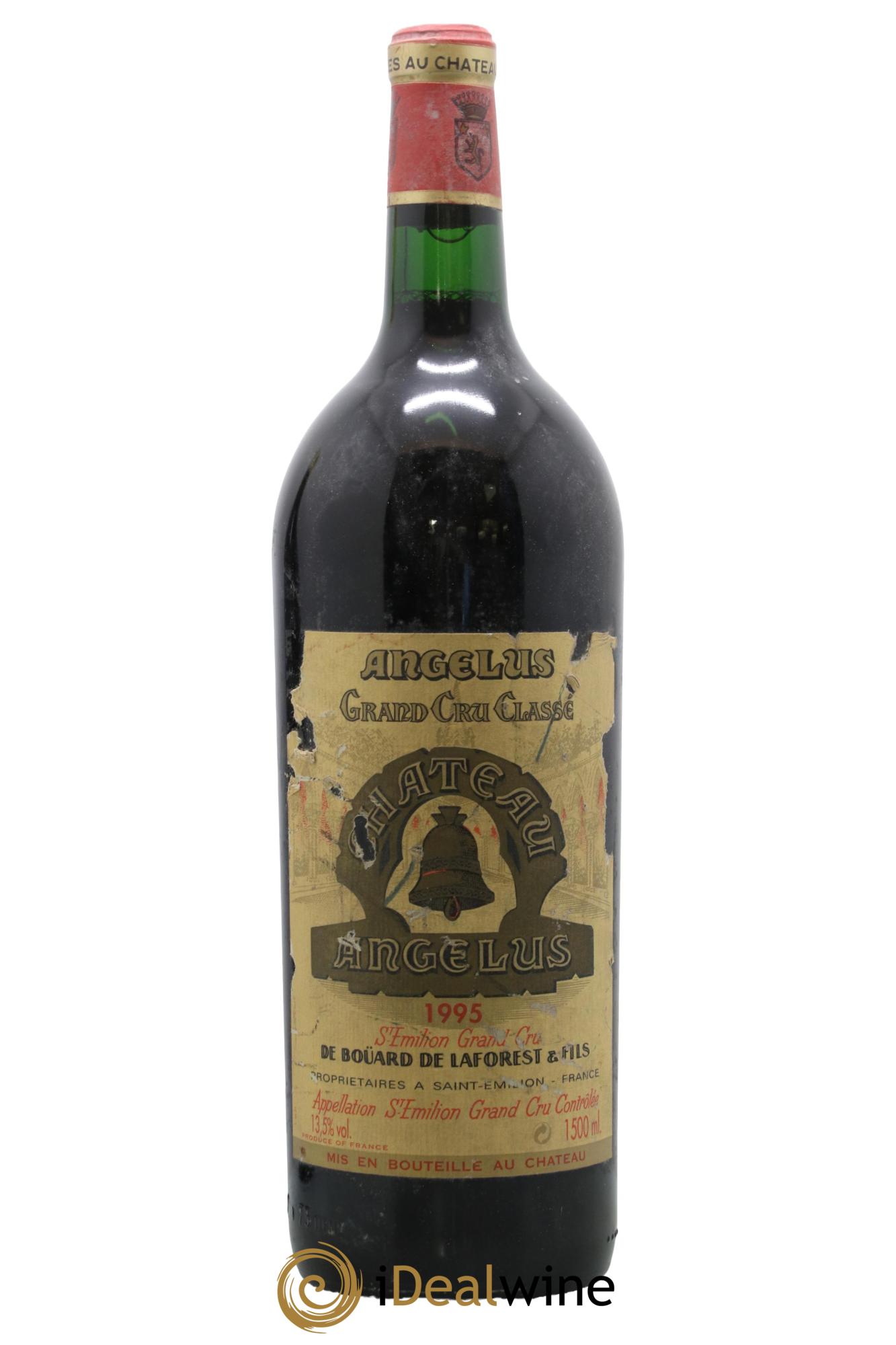 Château Angélus 1er Grand Cru Classé A 1995 - Lot de 1 magnum - 0