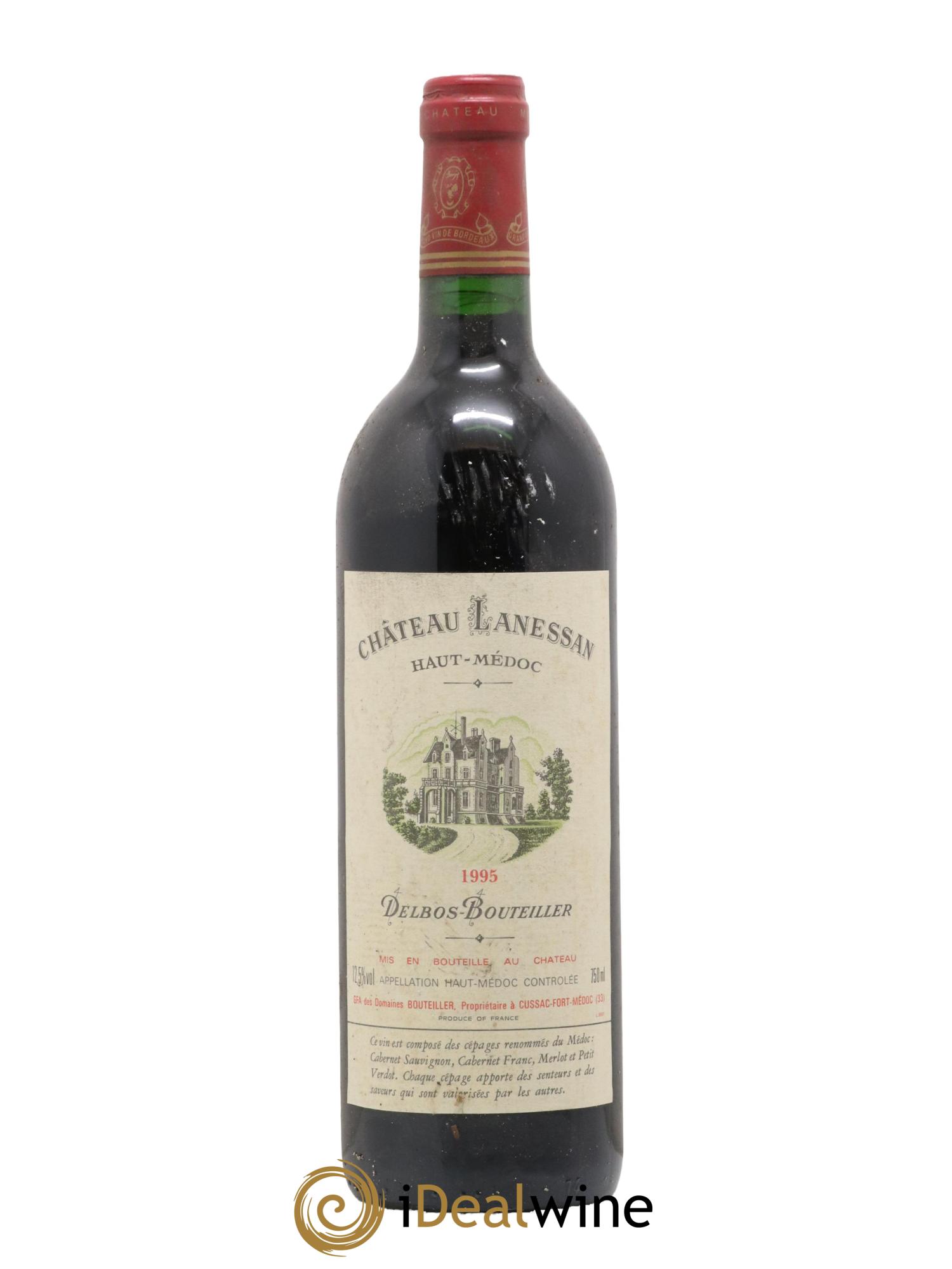 Château Lanessan Cru Bourgeois 1995 - Lot de 1 bouteille - 0