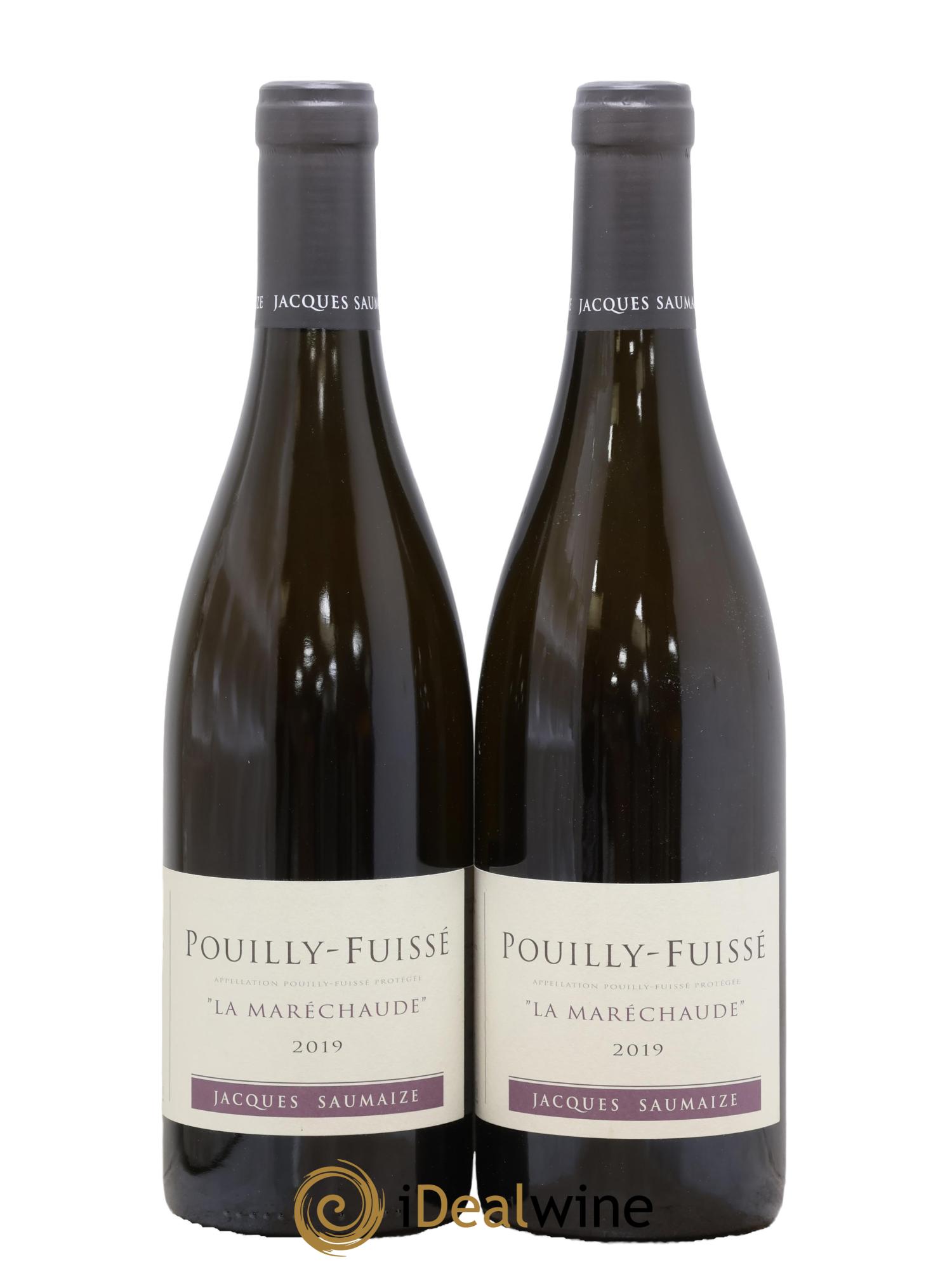 Pouilly-Fuissé 1er Cru La Maréchaude Jacques et Nathalie Saumaize 2019 - Lot de 2 bouteilles - 0