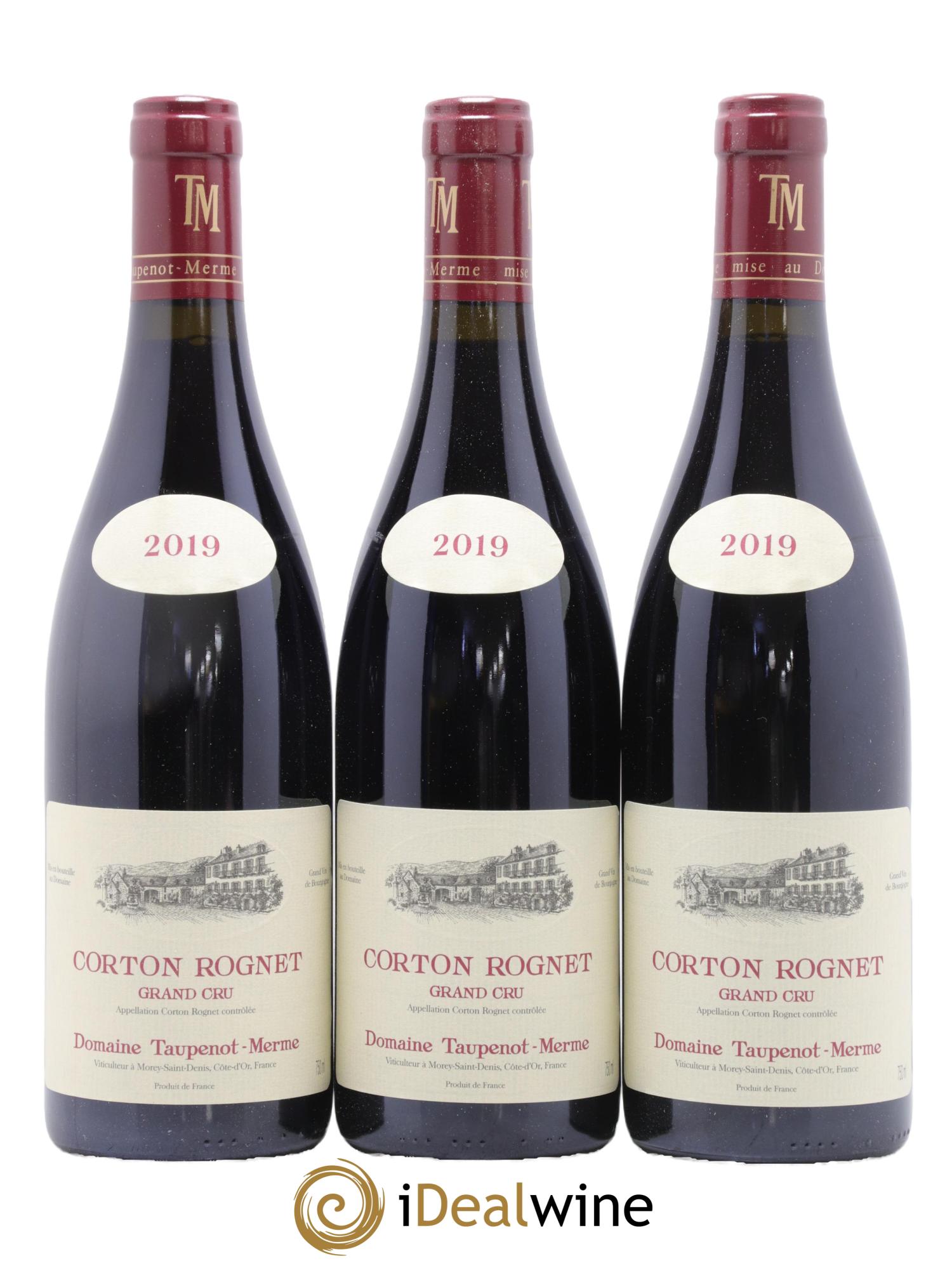 Corton Grand Cru Rognet Taupenot-Merme 2019 - Lot de 6 bouteilles - 2