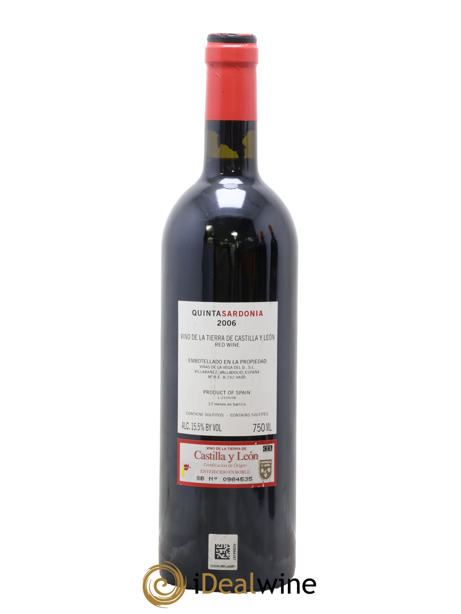 Vinas de la Vega del Duero Quinta Sardonia 2006 - Lot de 1 bouteille - 1