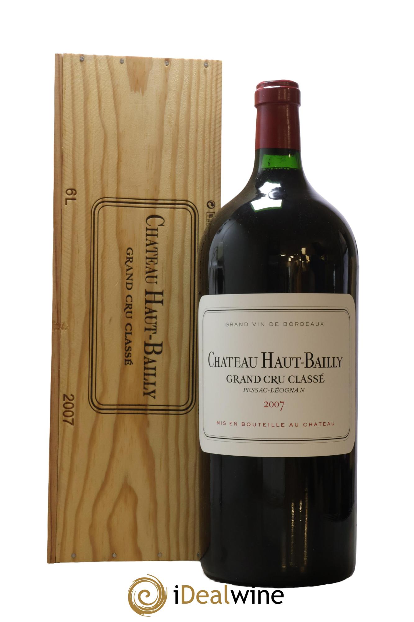 Château Haut-Bailly Cru Classé de Graves  2007 - Lot of 1 imperiale - 1