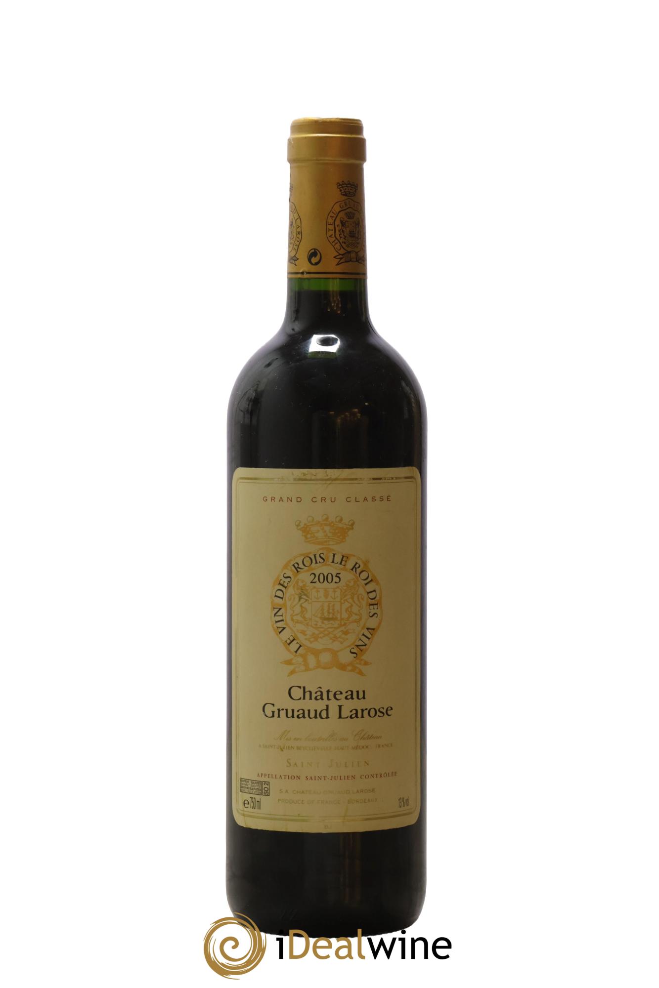 Château Gruaud Larose 2ème Grand Cru Classé 2005 - Lot of 1 bottle - 0
