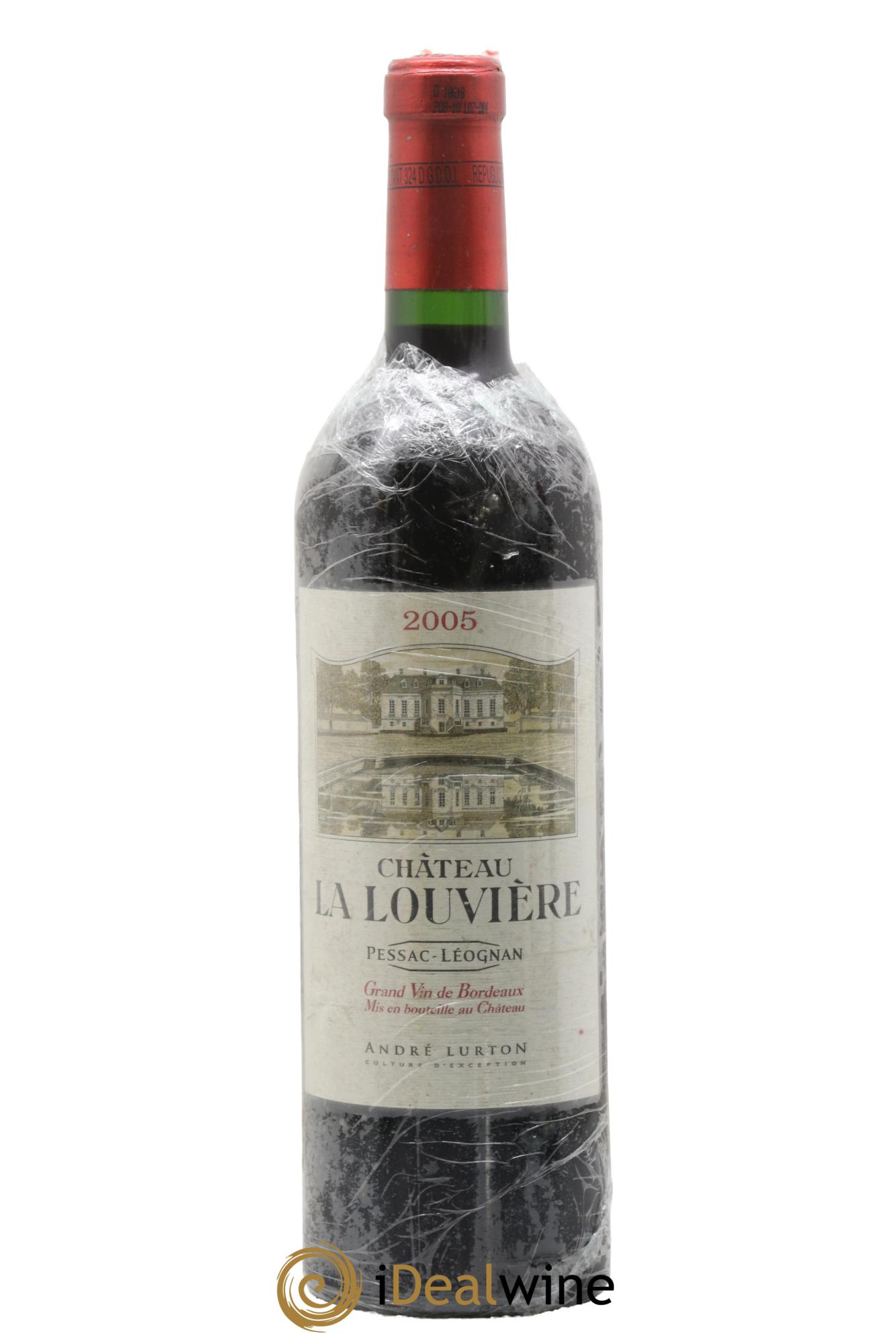 Château la Louvière 2005 - Lot de 1 bouteille - 0