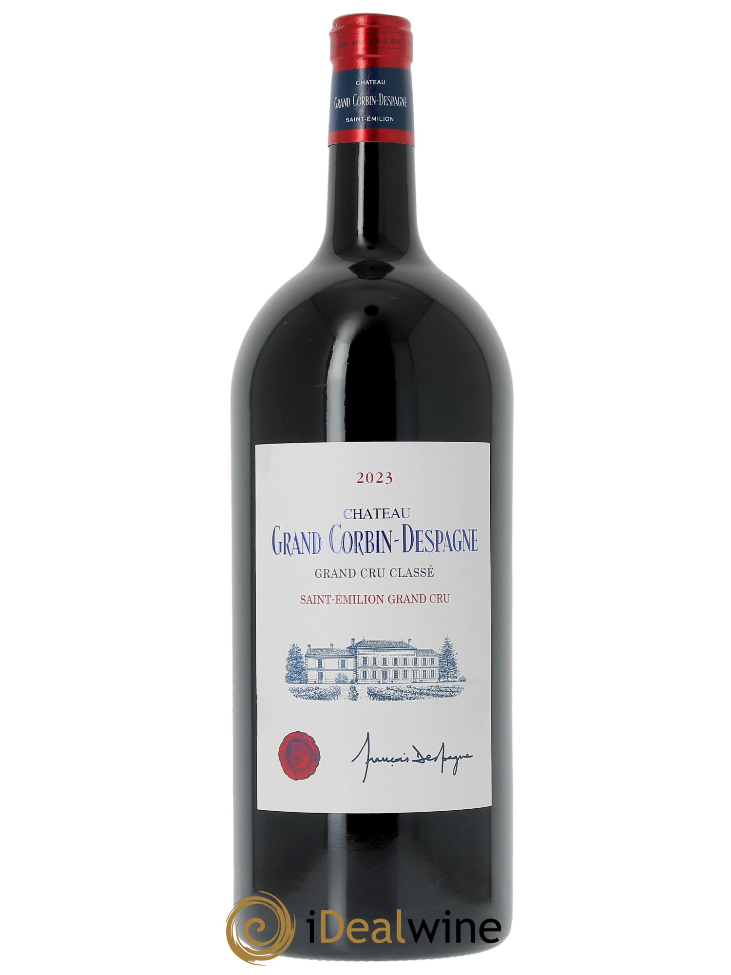 Château Grand Corbin Despagne Grand Cru Classé  2023 - Lot de 1 double magnum - 1