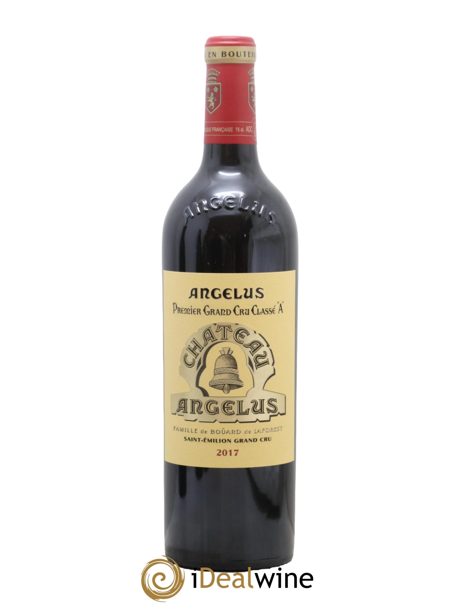 Château Angélus 1er Grand Cru Classé A 2017 - Lot de 1 bouteille - 0