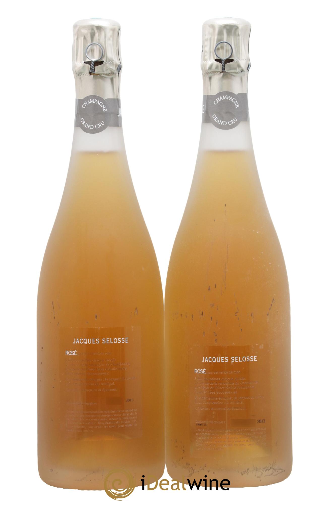 Rosé Brut Jacques Selosse - Posten von 2 Flaschen - 1