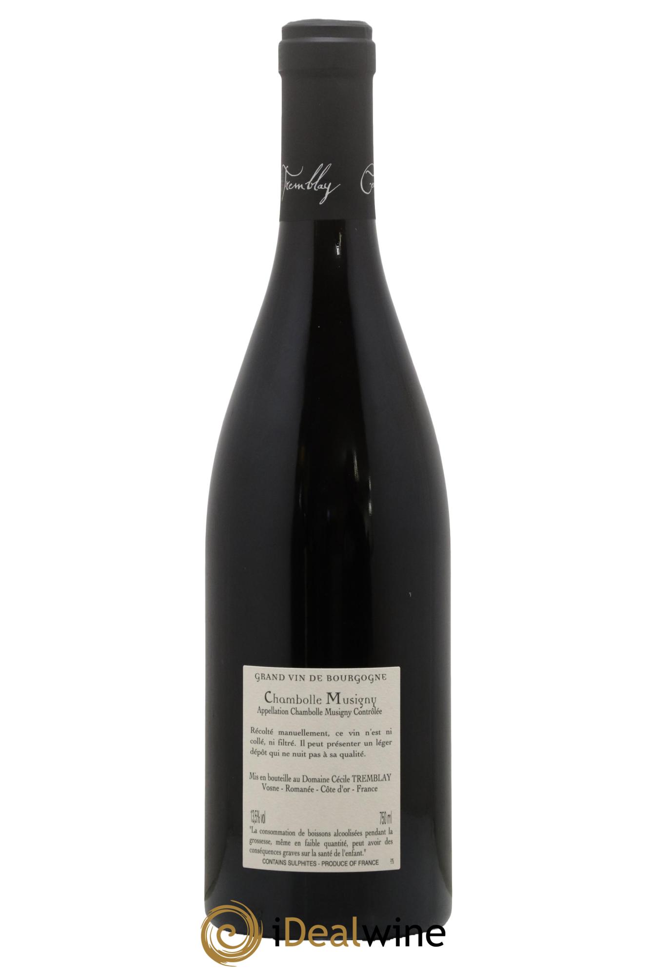 Chambolle-Musigny Les Cabottes Cécile Tremblay 2022 - Lot of 1 bottle - 1