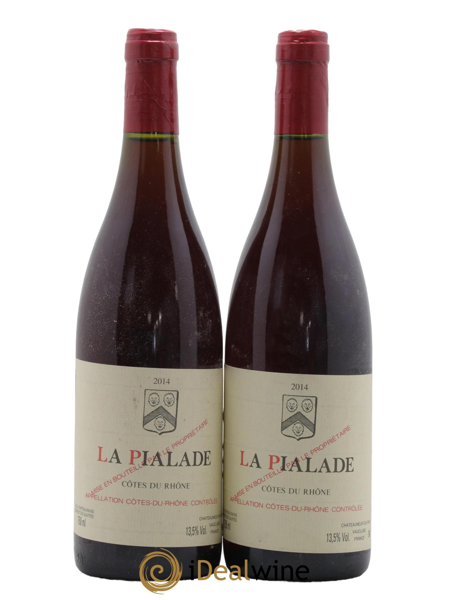 Côtes-du-Rhône La Pialade Emmanuel Reynaud 2014 - Lot de 2 bouteilles - 0