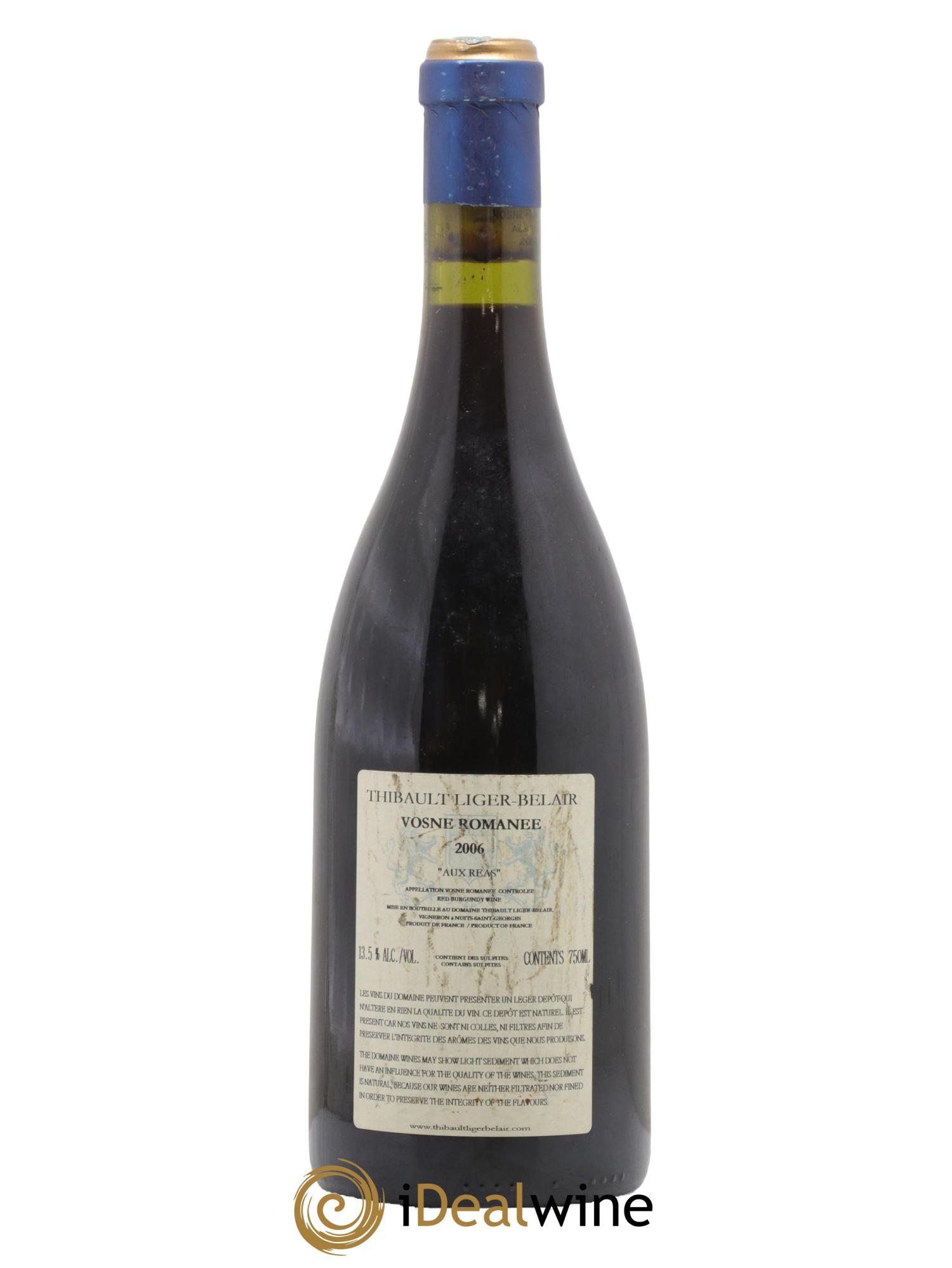 Vosne-Romanée Aux Réas Thibault Liger-Belair 2006 - Lotto di 1 bottiglia - 1