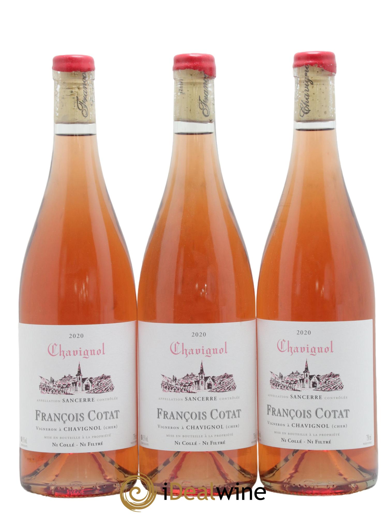 Sancerre François Cotat 2020 - Posten von 3 Flaschen - 0