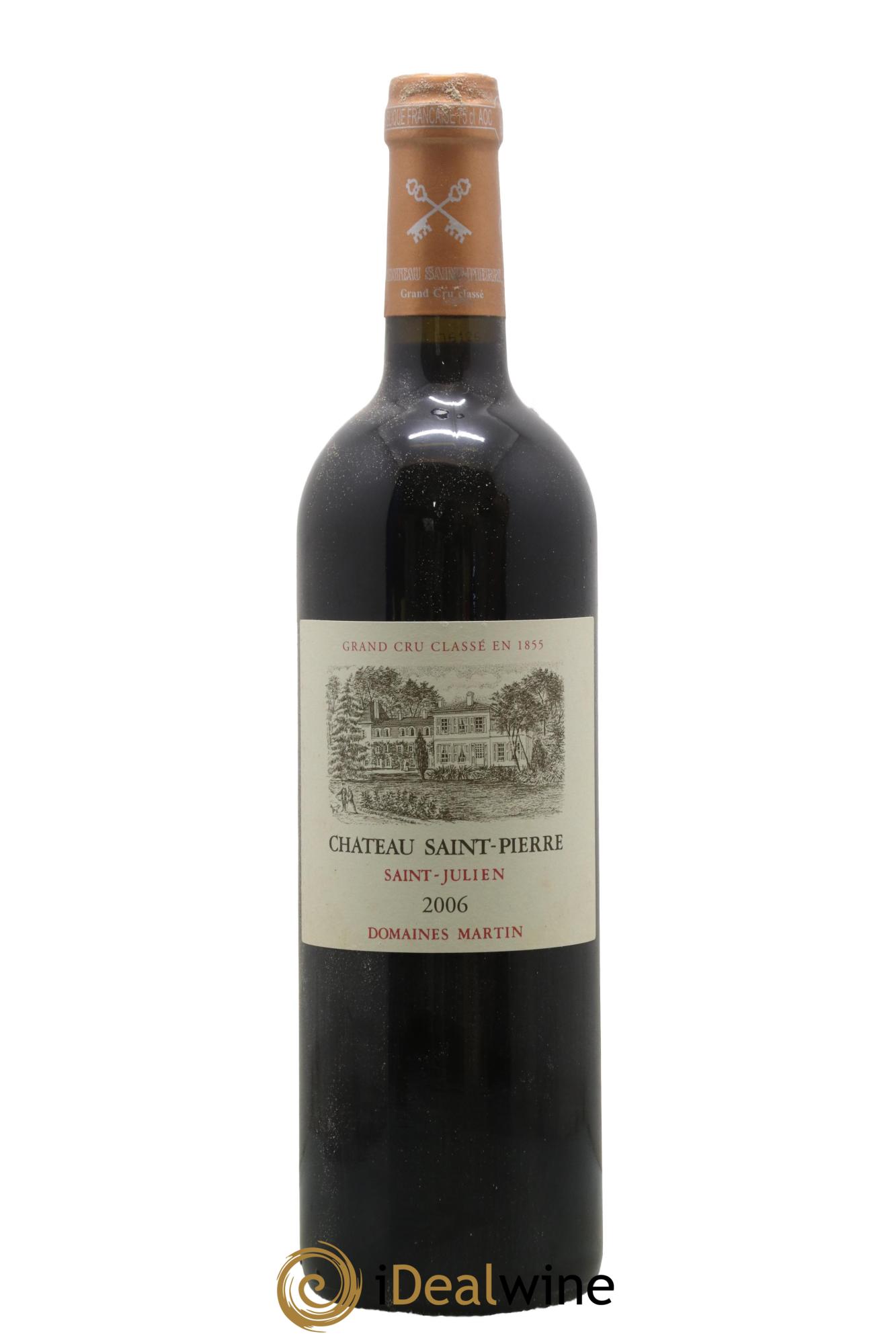 Château Saint-Pierre 4ème Grand Cru Classé 2006 - Lotto di 1 bottiglia - 0