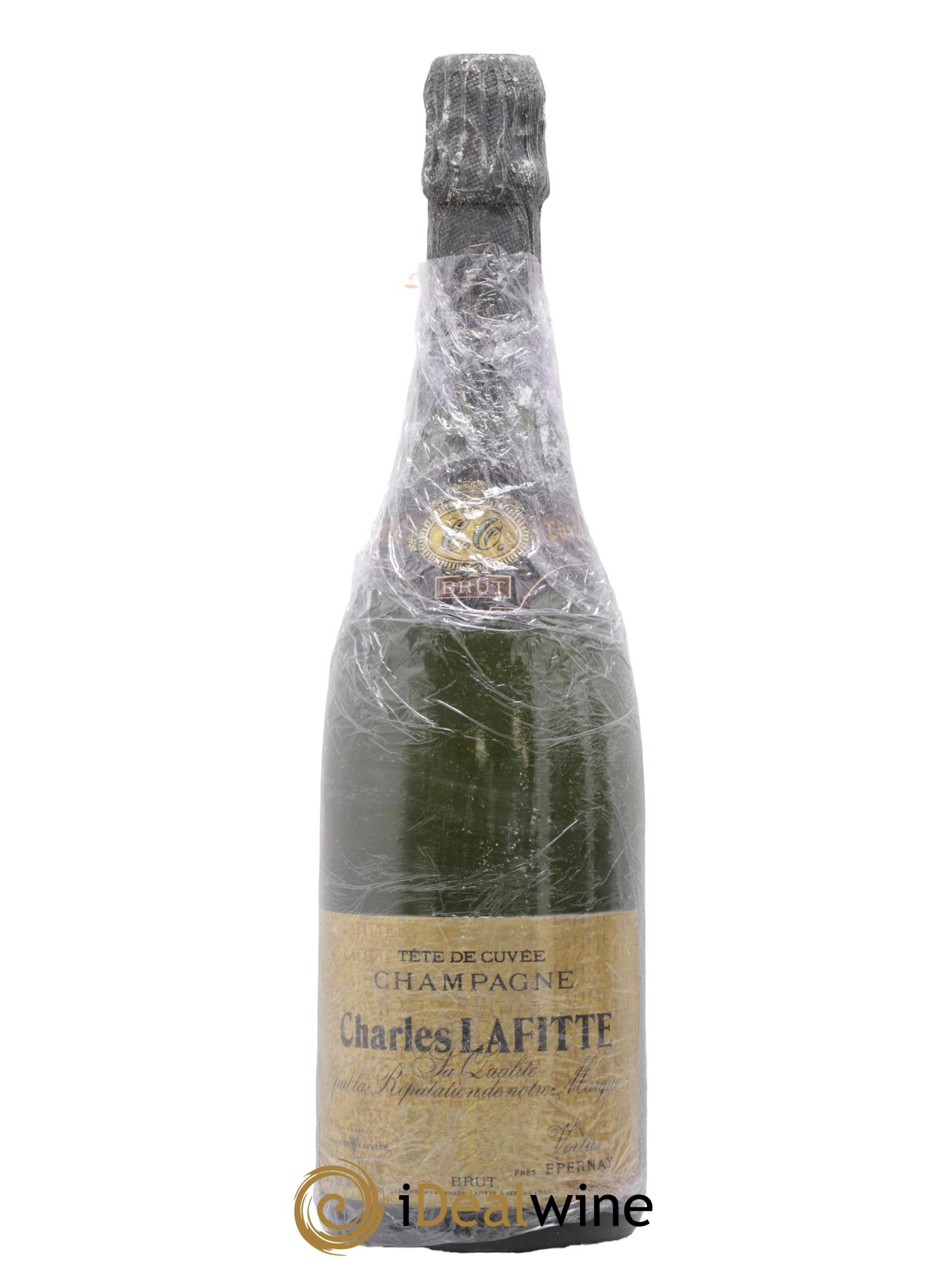 Champagne Tête de Cuvée Charles Lafitte - Lot de 1 bouteille - 0