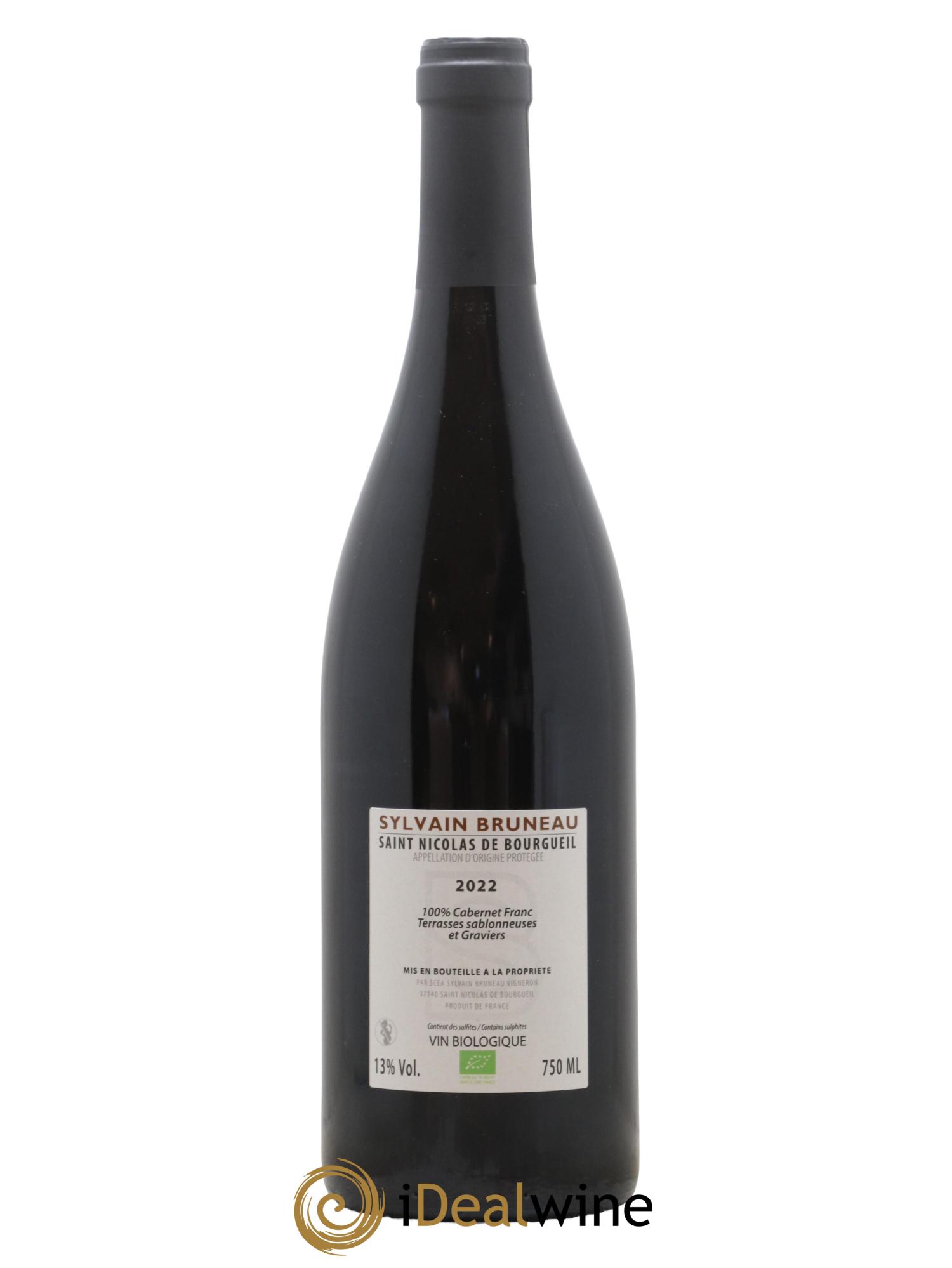 Saint-Nicolas de Bourgueil Si Le Vin Domaine Sylvain Bruneau 2022 - Lot de 1 bouteille - 1