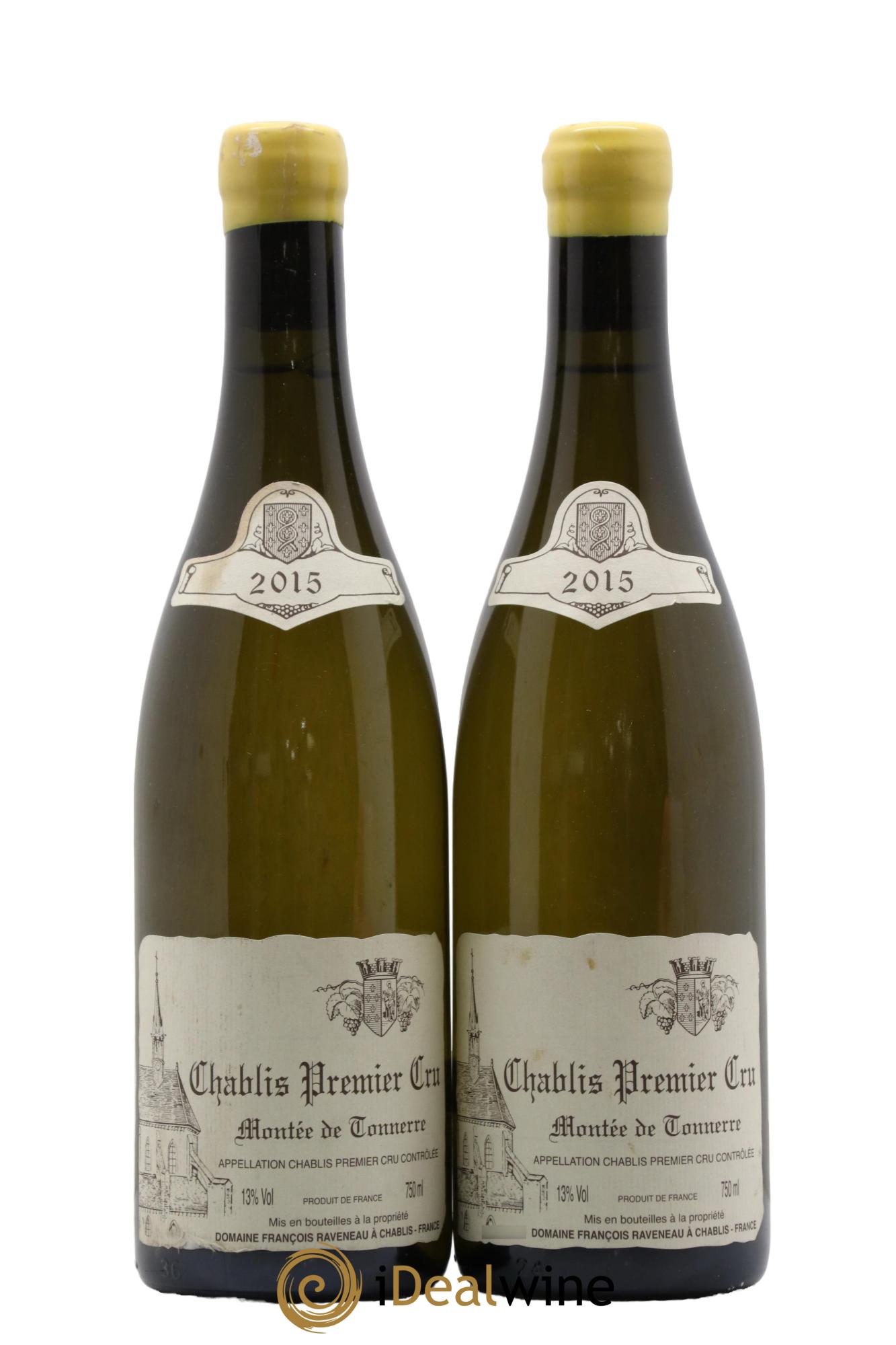 Chablis 1er Cru Montée de Tonnerre Raveneau (Domaine) 2015 - Lotto di 2 bottiglie - 0