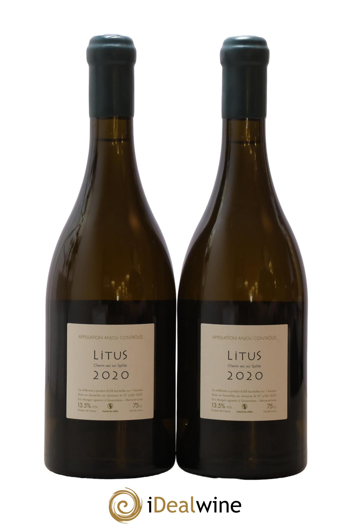 Anjou Litus Eric Morgat 2020 - Lot de 2 bouteilles - 1