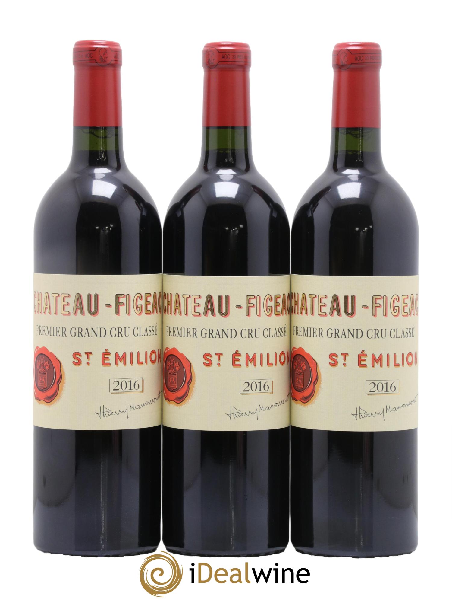 Château Figeac 1er Grand Cru Classé A 2016 - Lot de 6 bouteilles - 3