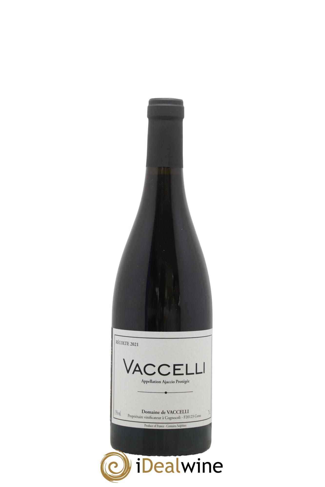 Ajaccio Vaccelli 2021 - Lot de 1 bouteille - 0