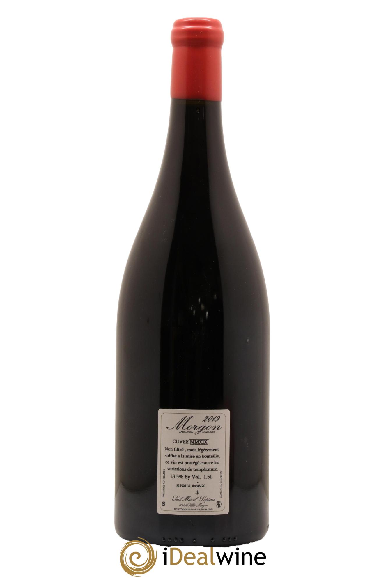 Morgon Cuvée Marcel Lapierre Marcel Lapierre (Domaine) 2019 - Lot of 1 magnum - 1