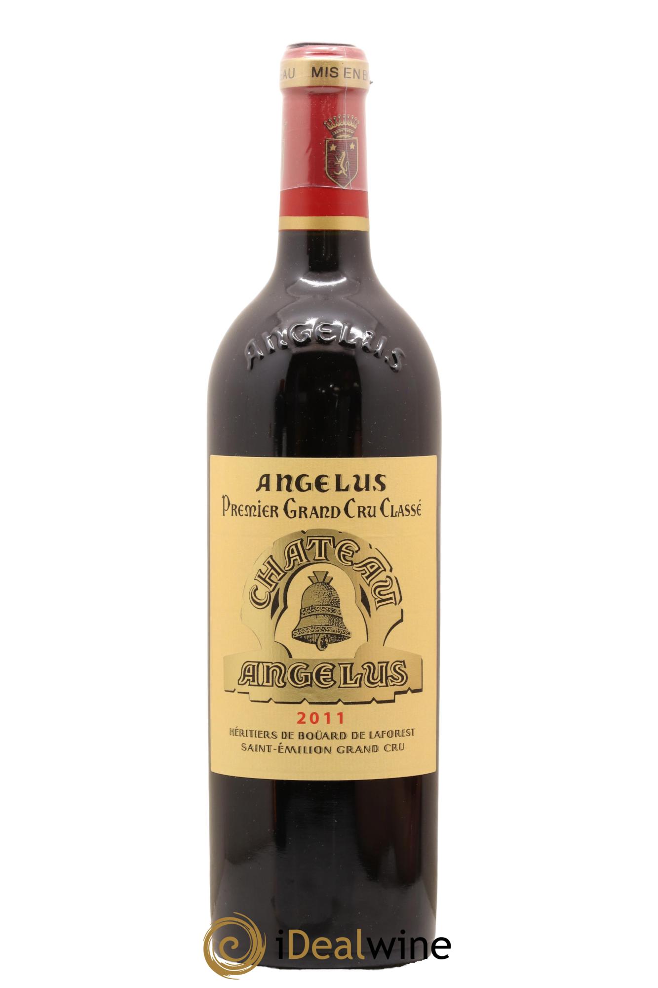 Château Angélus 1er Grand Cru Classé A 2011 - Lot de 1 bouteille - 0