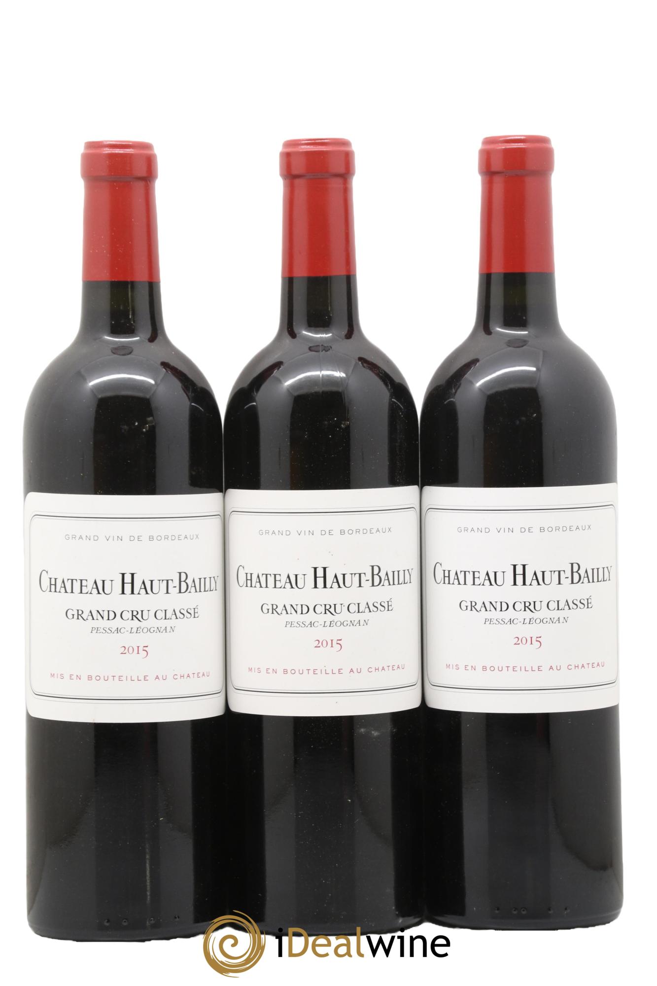 Château Haut-Bailly Cru Classé de Graves 2015 - Lot de 6 bouteilles - 2