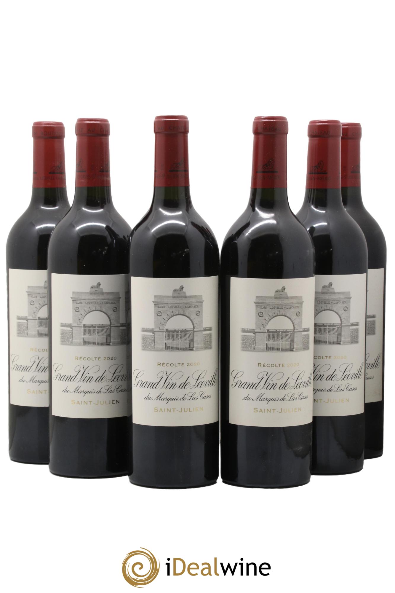 Château Léoville Las Cases 2ème Grand Cru Classé 2020 - Lot de 6 bouteilles - 0