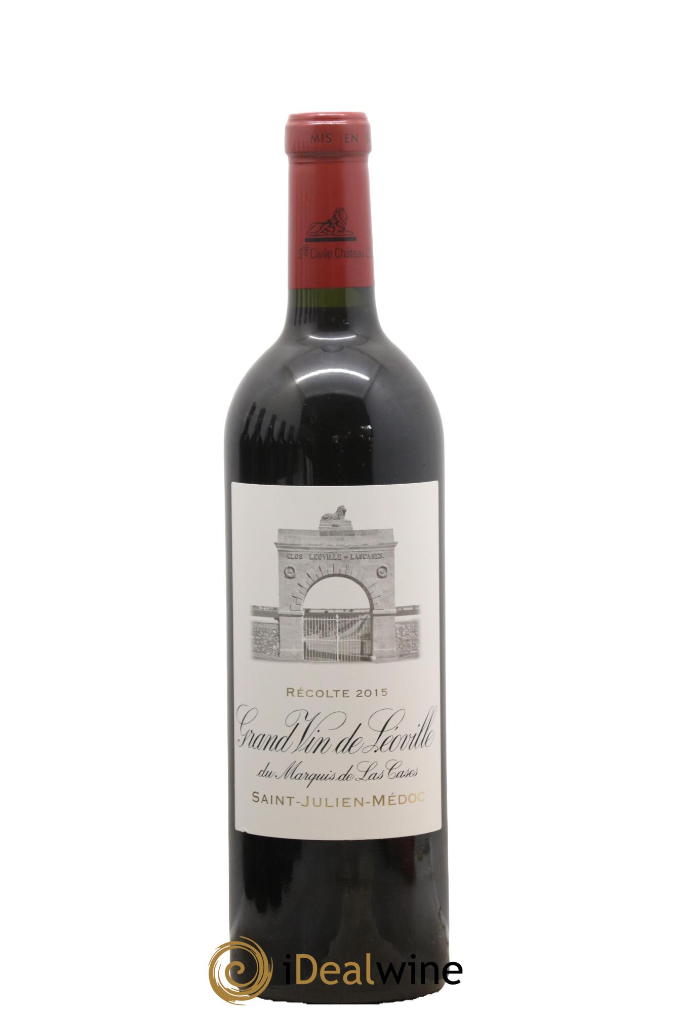 Château Léoville Las Cases 2ème Grand Cru Classé 2015 - Lot of 1 bottle - 0