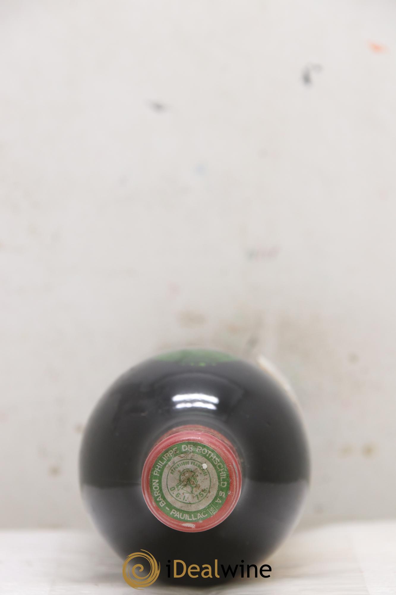 Château Mouton Rothschild 1er Grand Cru Classé 1987 - Lot of 1 bottle - 1