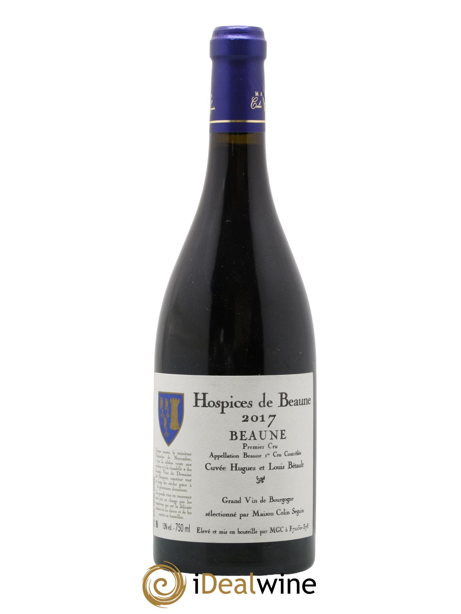 Beaune 1er Cru Hospices de Beaune cuvée Hugues et Louis Bétault MGC 2017 - Lotto di 1 bottiglia - 0