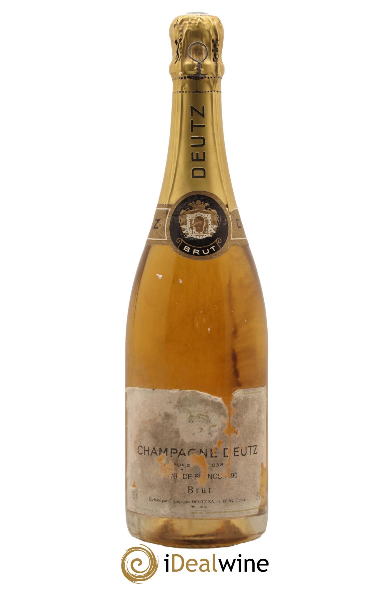 Blanc de Blancs Brut Deutz 1990 - Lot de 1 bouteille - 0