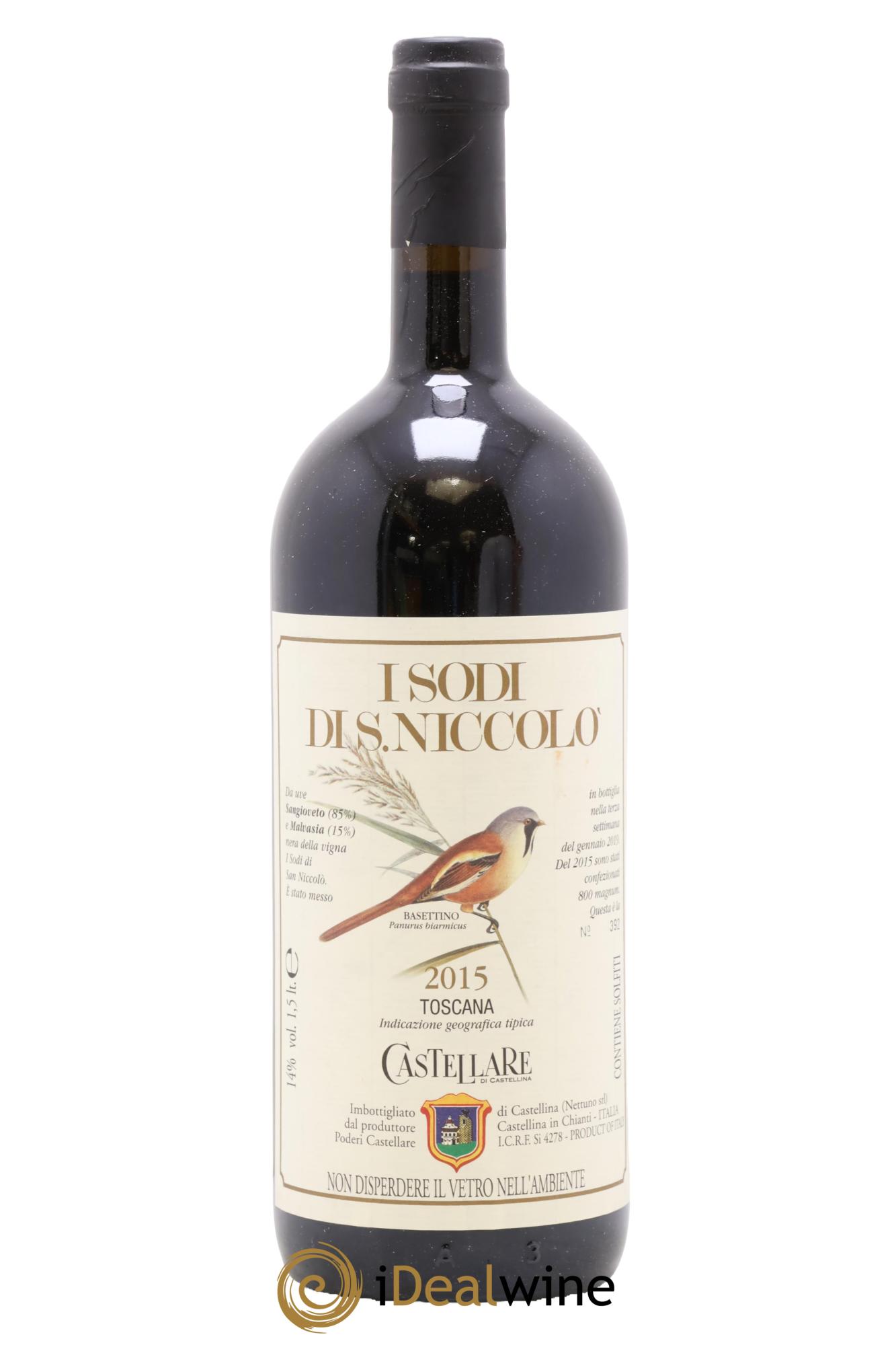 Toscana IGT I Sodi di San Niccolò Castellare di Castellina 2015 - Lot de 1 magnum - 0