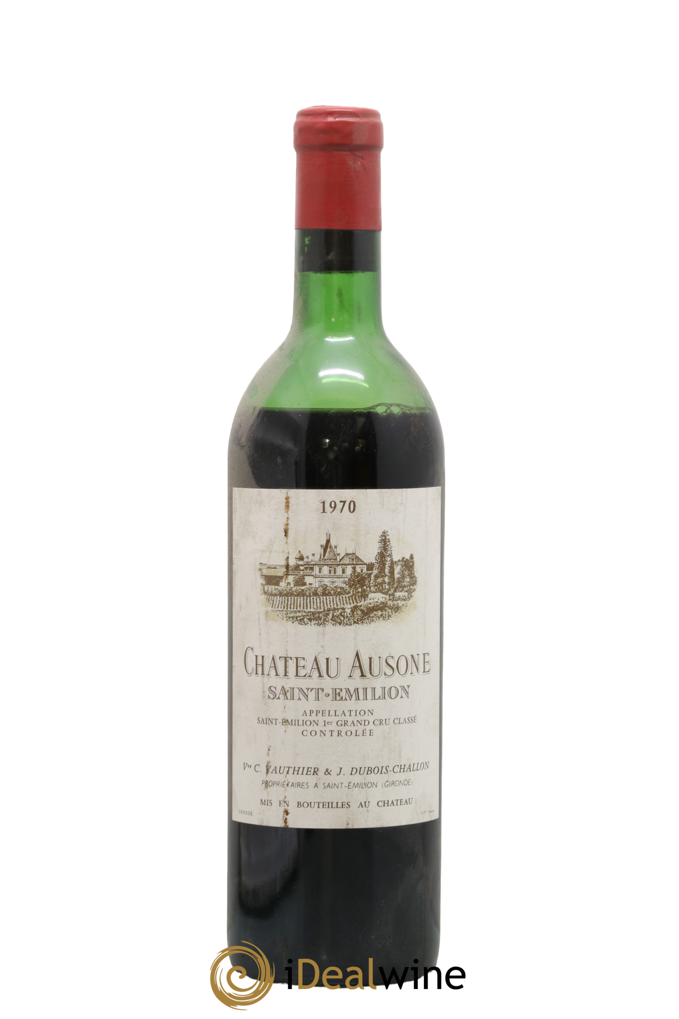 Château Ausone 1er Grand Cru Classé A 1970 - Lot de 1 bouteille - 0