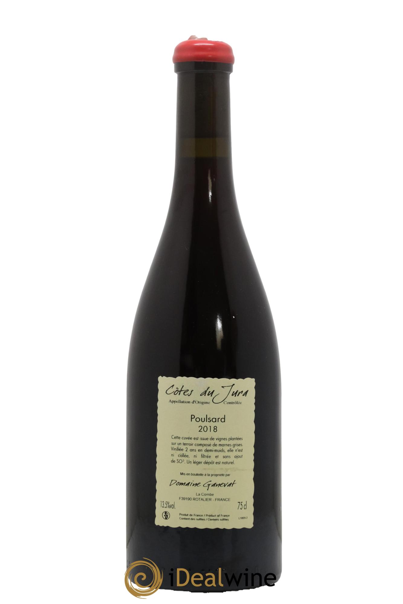 Côtes du Jura Les Chalasses Vieilles Vignes Poulsard Jean-François Ganevat (Domaine) 2018 - Lot de 1 bouteille - 1