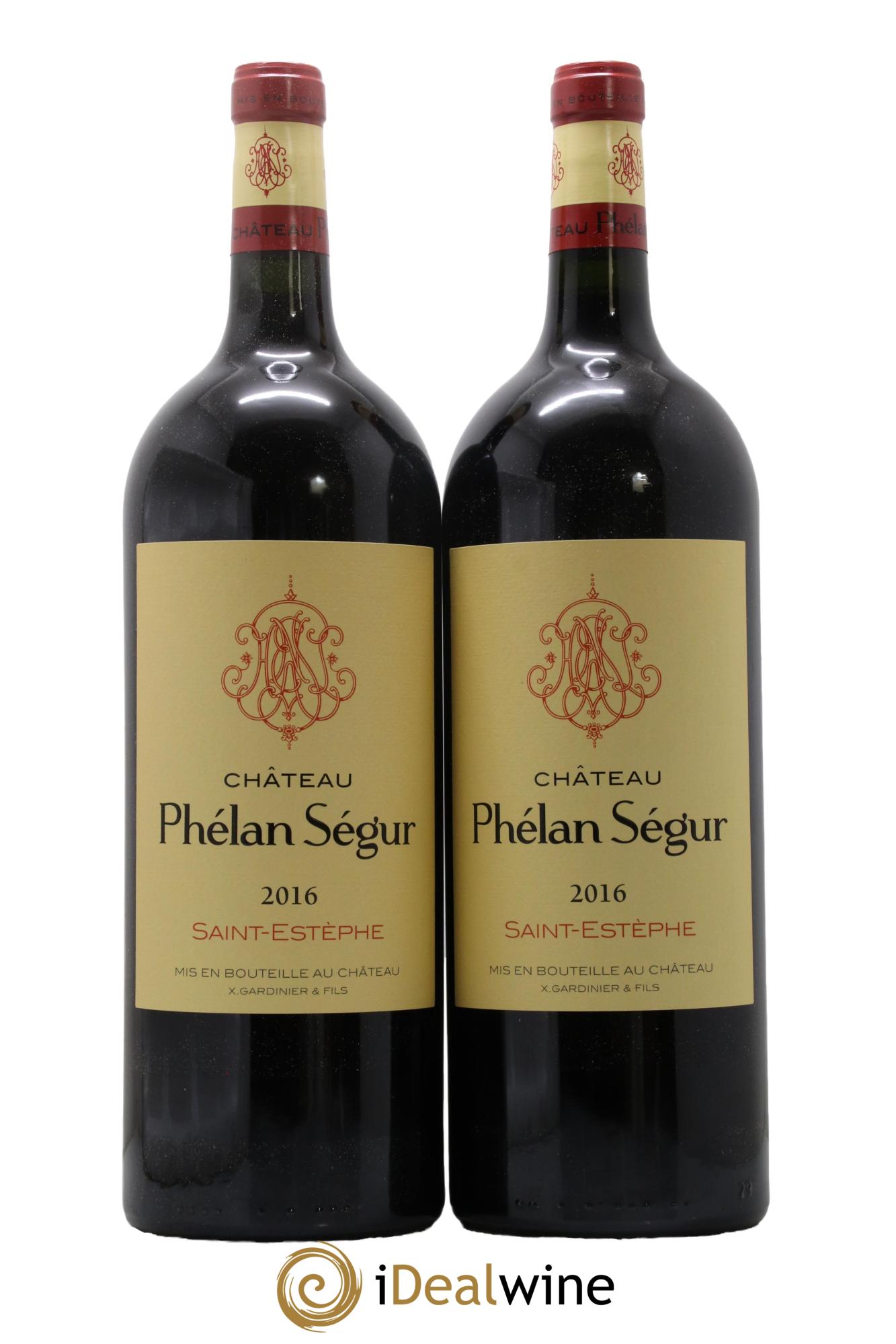 Château Phélan Ségur 2016 - Posten von 2 Magnum - 0