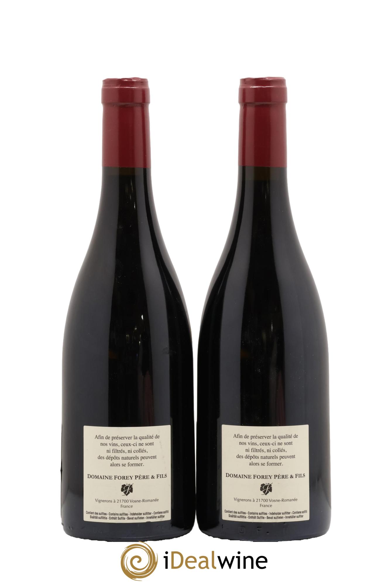 Vosne-Romanée 1er Cru Les Gaudichots Forey Père et Fils (Domaine) 2023 - Lot of 2 bottles - 1