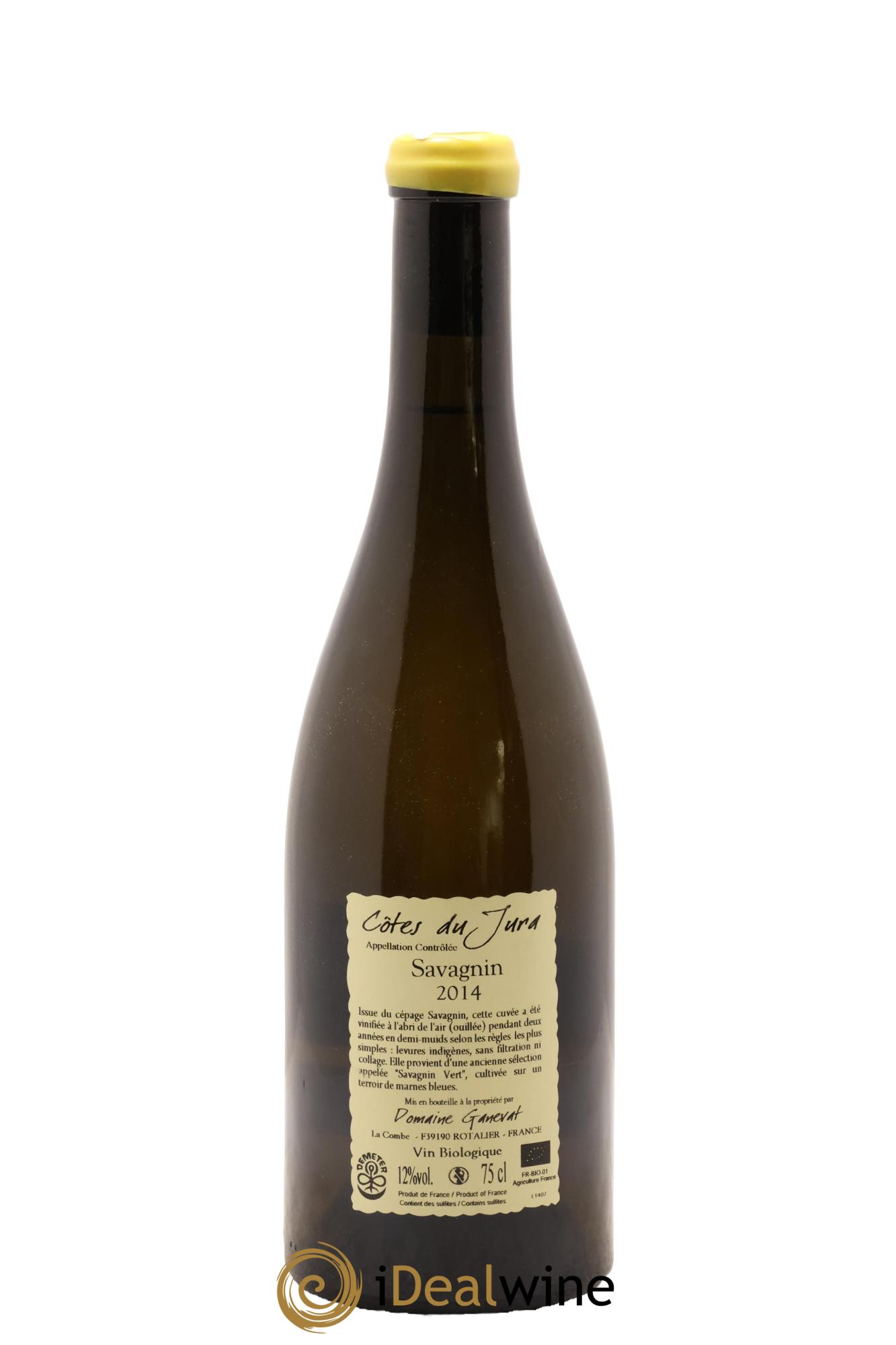 Côtes du Jura Les Chalasses Marnes Bleues Jean-François Ganevat (Domaine) 2014 - Posten von 1 Flasche - 1