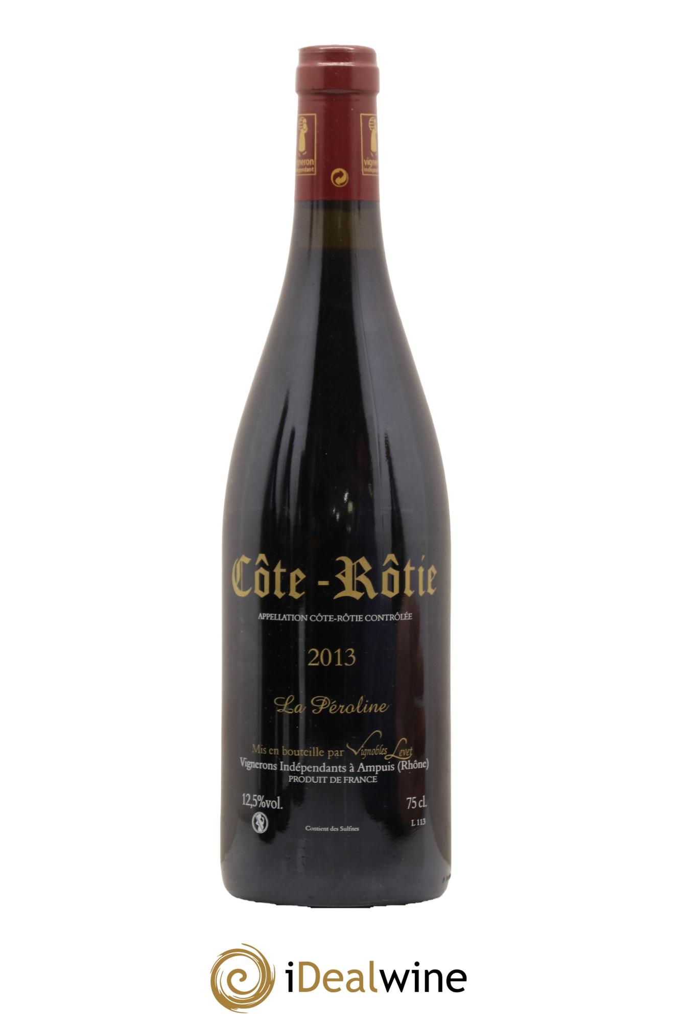 Côte-Rôtie La Péroline Vignobles Levet 2013 - Lot de 1 bouteille - 1