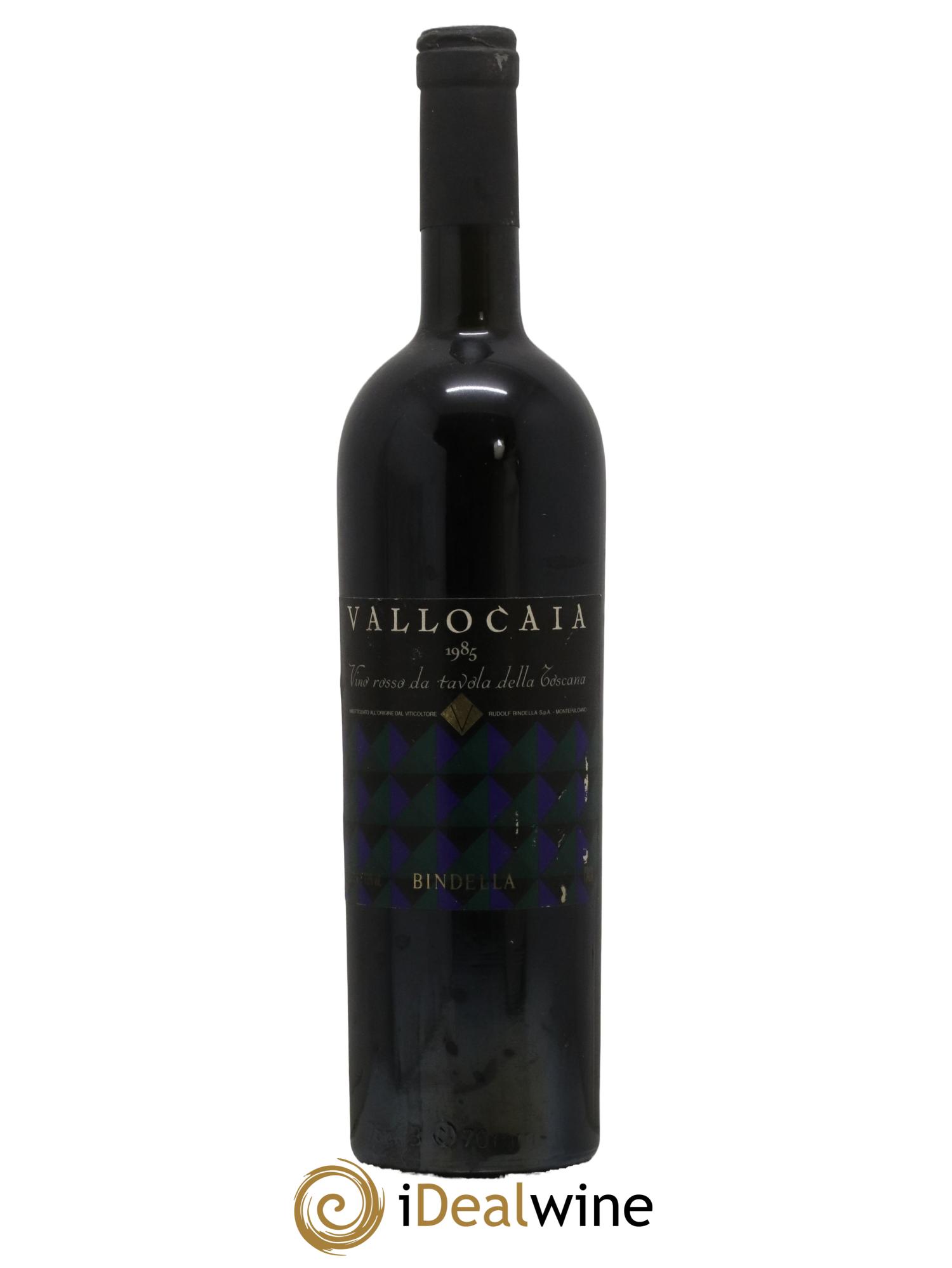 Italie Bindella Tenuta Vallocaia 1985 - Lot de 1 bouteille - 0
