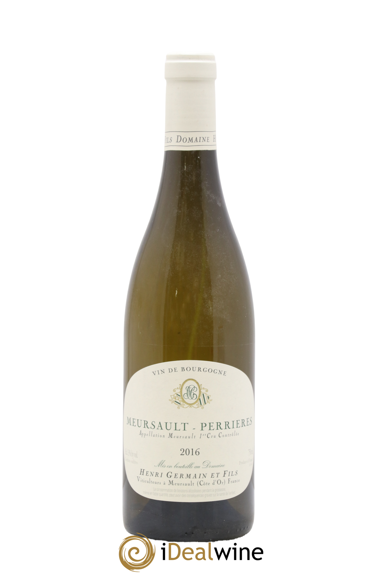 Meursault 1er Cru Perrières Henri Germain 2016 - Lot de 1 bouteille - 0