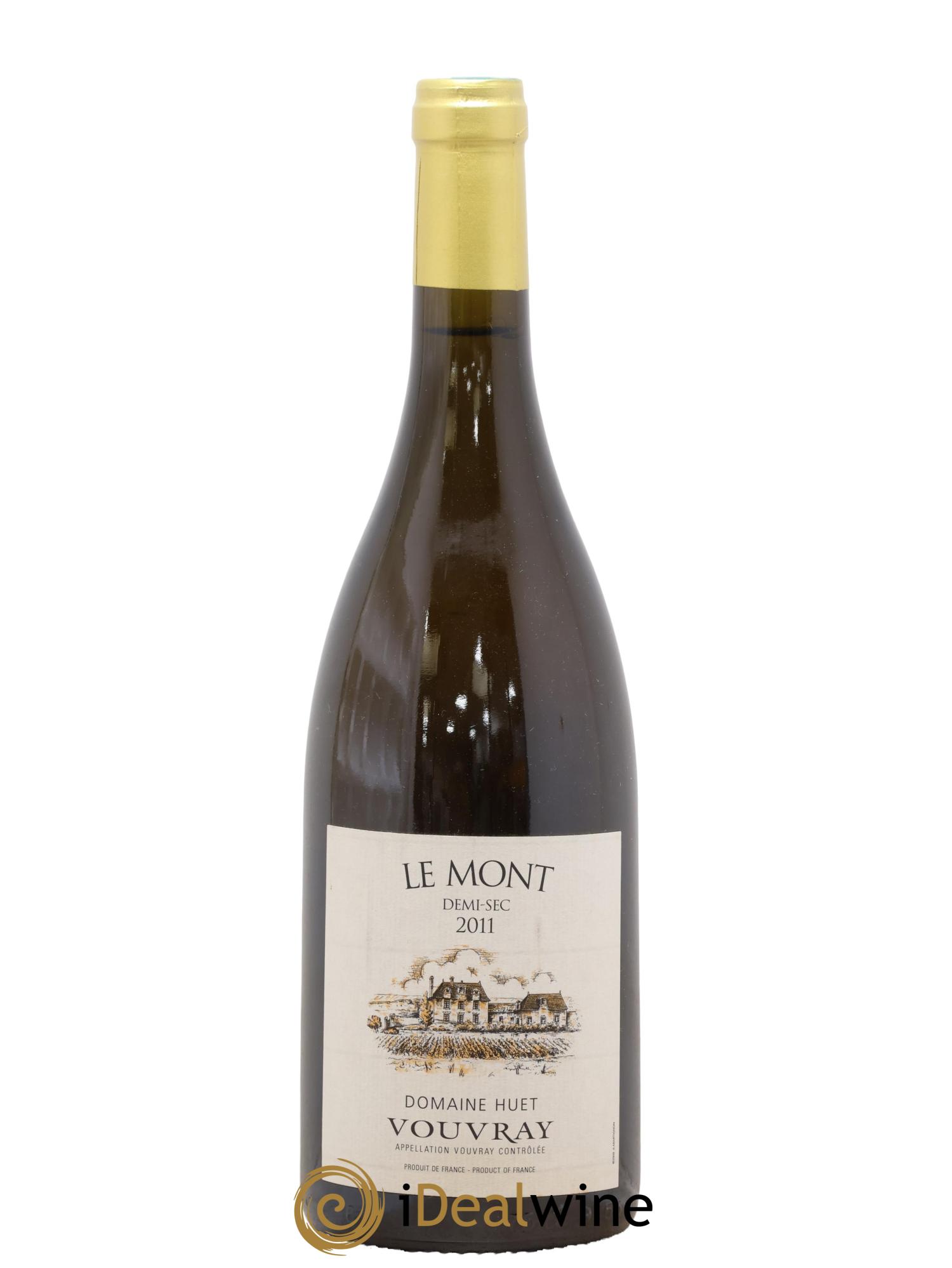 Vouvray Le Mont Demi-Sec Domaine Huet 2011 - Lot of 1 bottle - 0