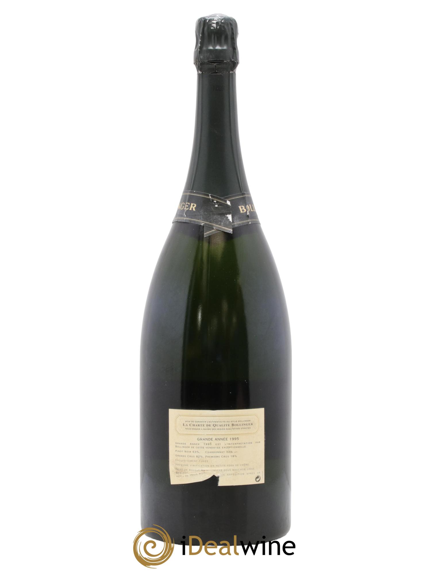 Grande Année Brut Bollinger 1995 - Lotto di 1 magnum - 1
